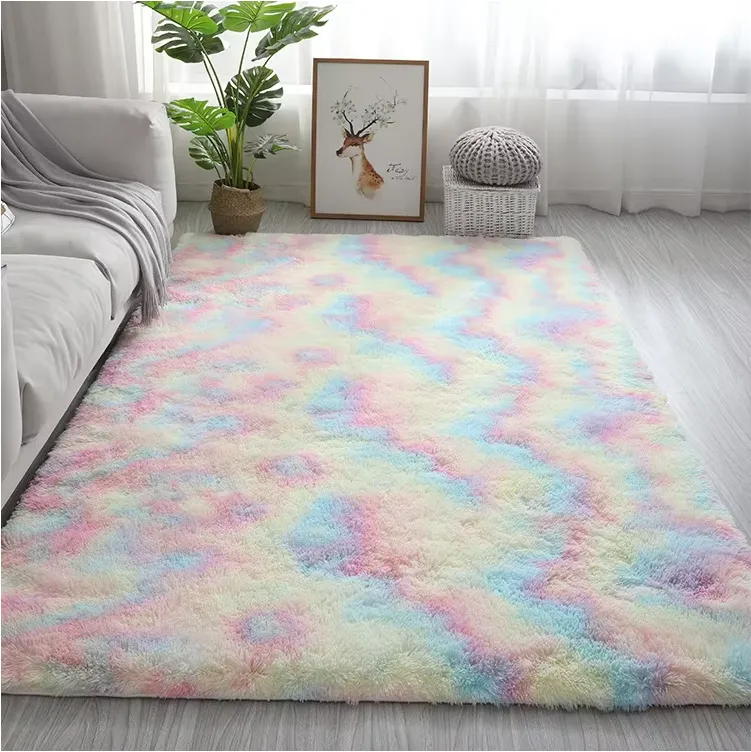 rabbit fur rug