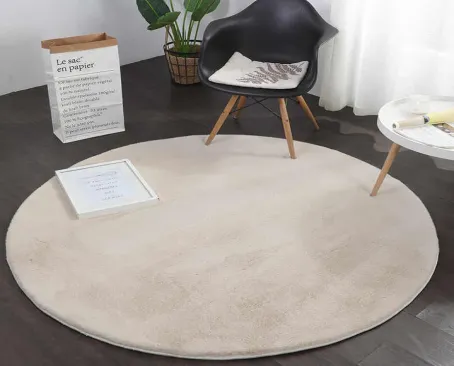 Faux Sheepskin Rug for Wheelchair Comfort