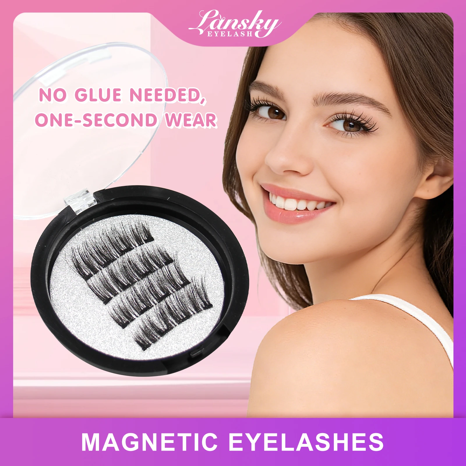 Magnetic eyelashes