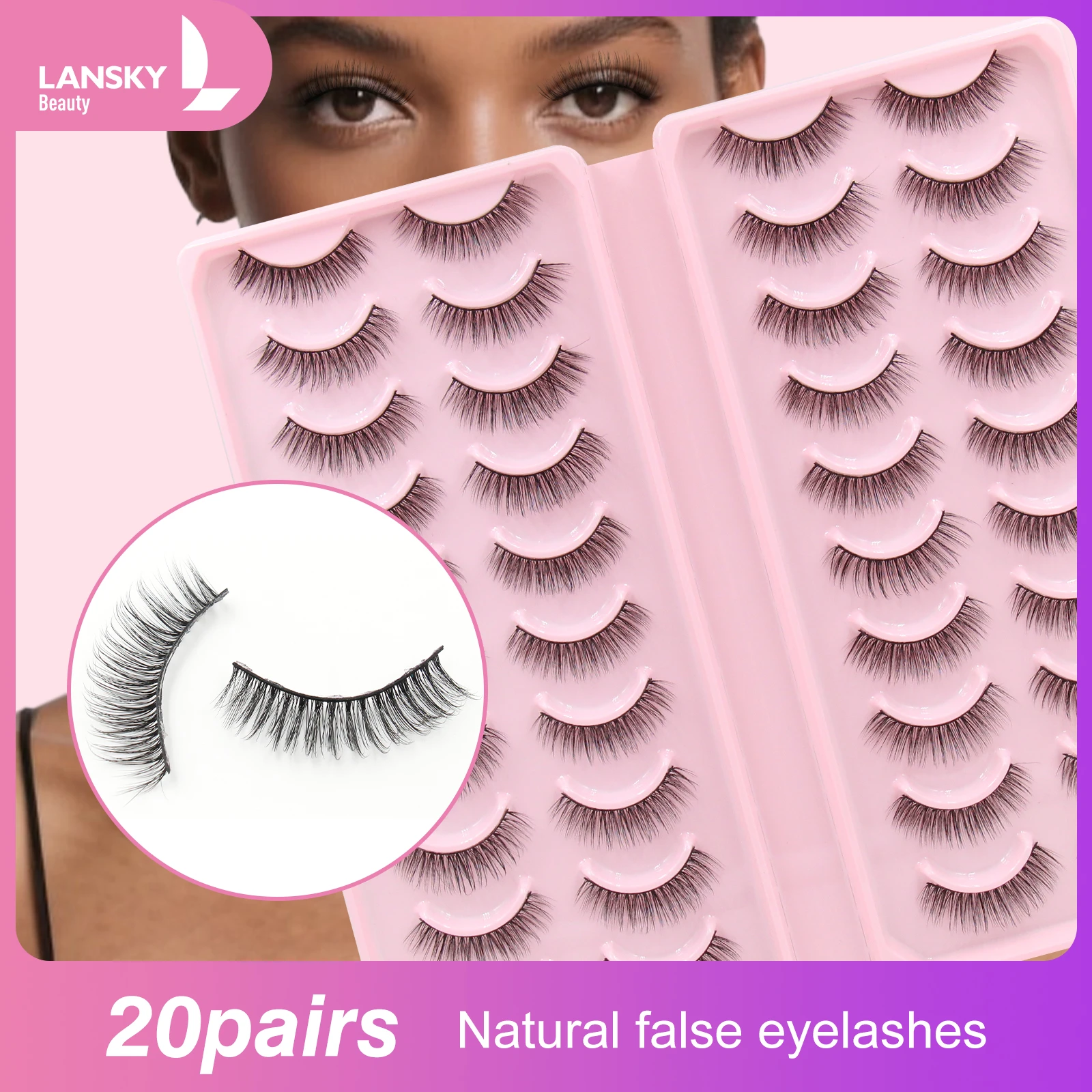 Fake Lashes Synthetic