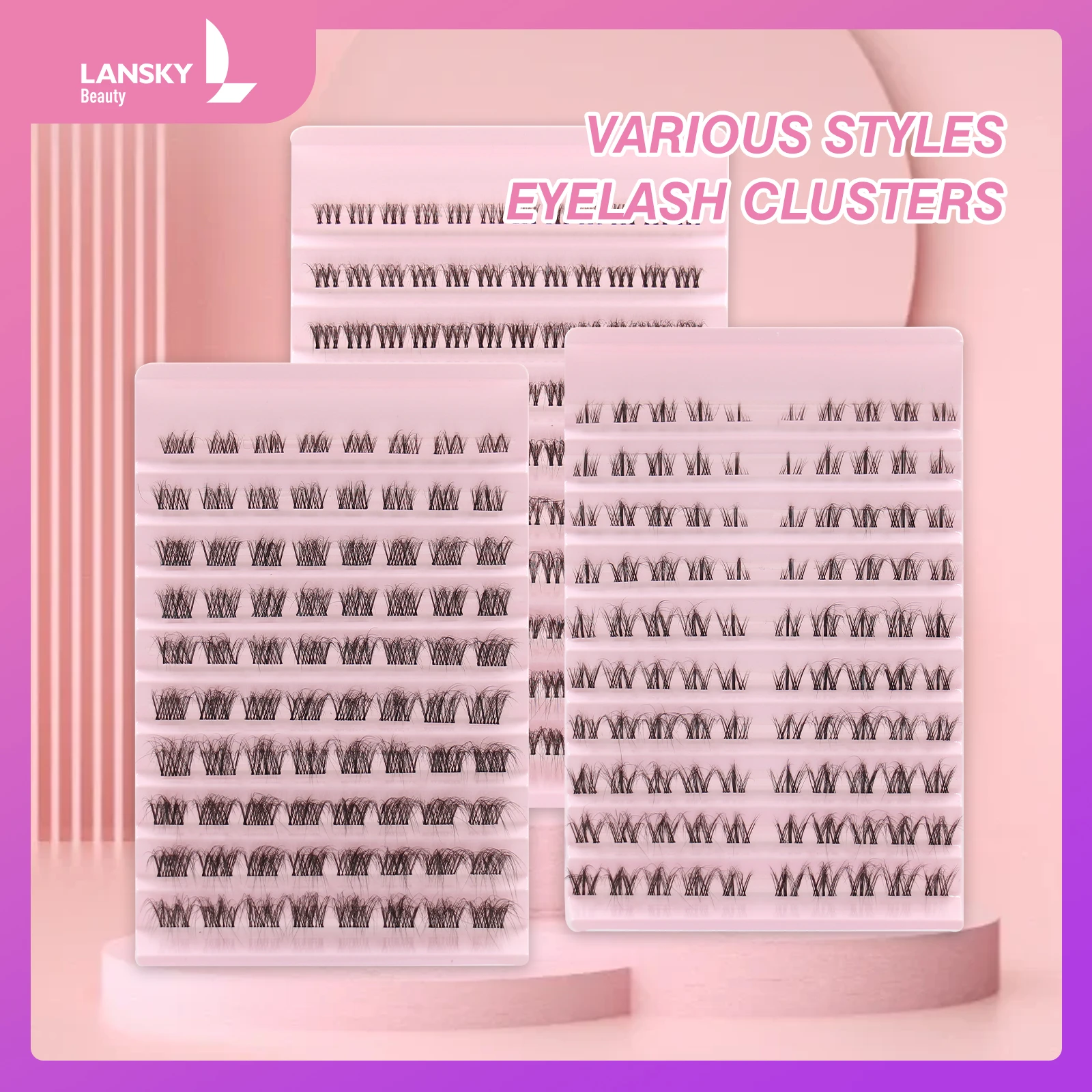 Cluster Lash Extensions