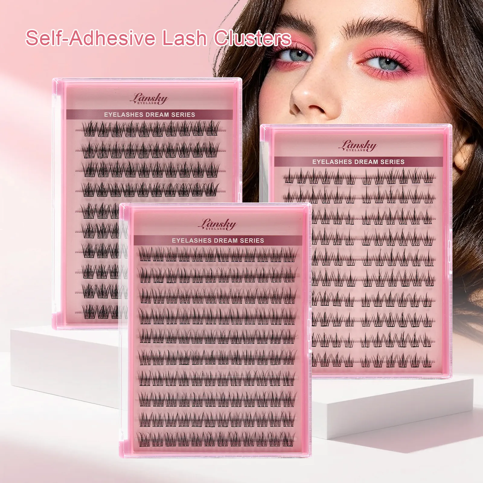 cluster eyelashes