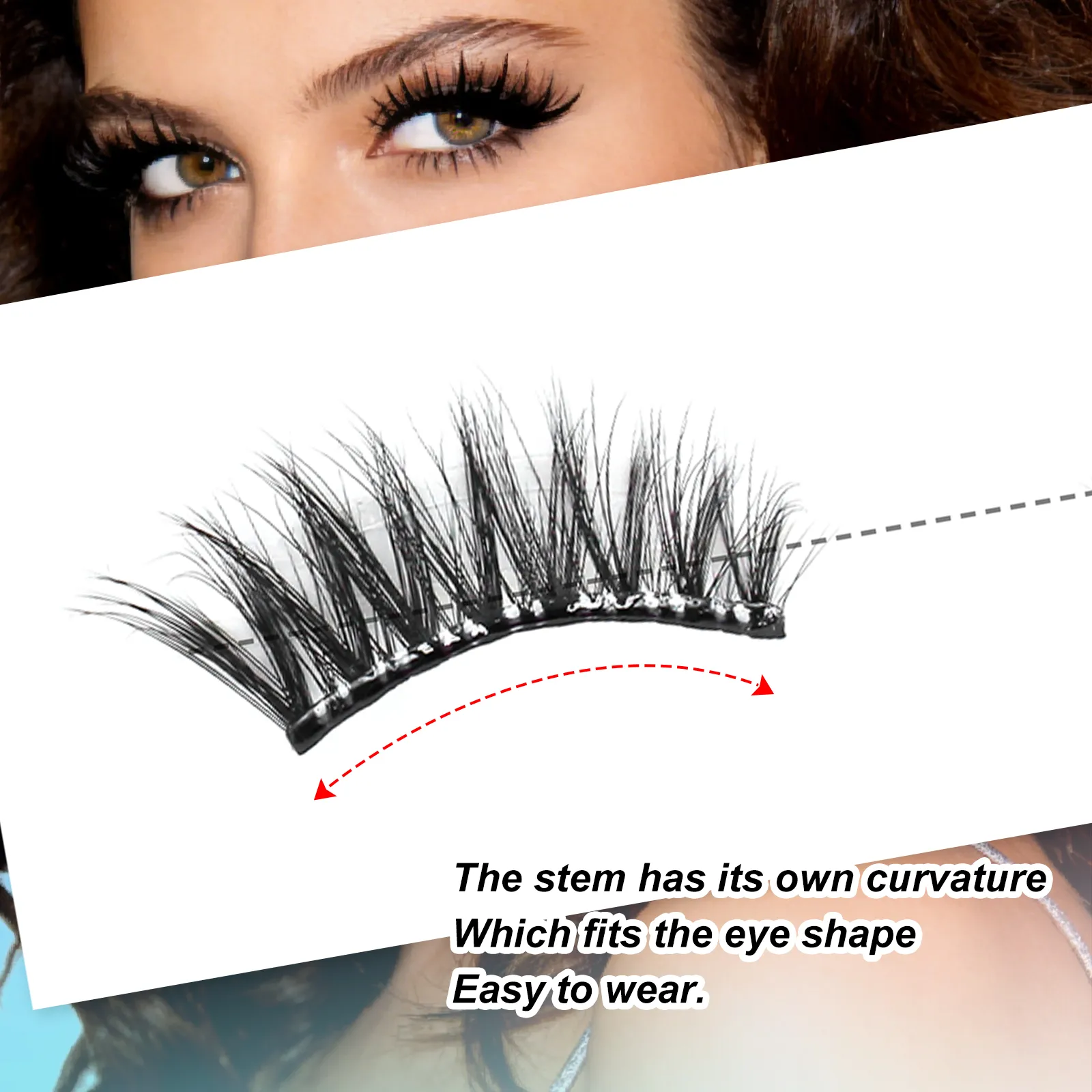 Read More About self glue eyelashes