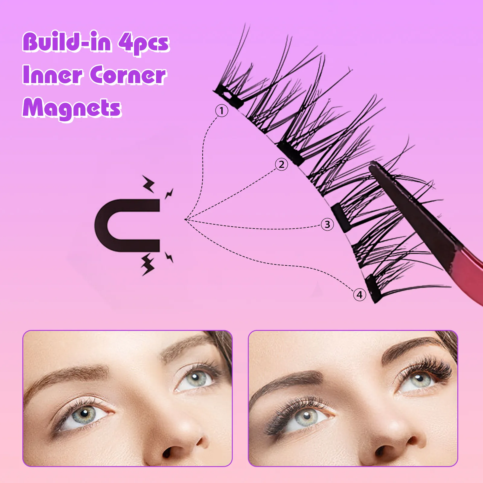 natural magnetic eyelashes