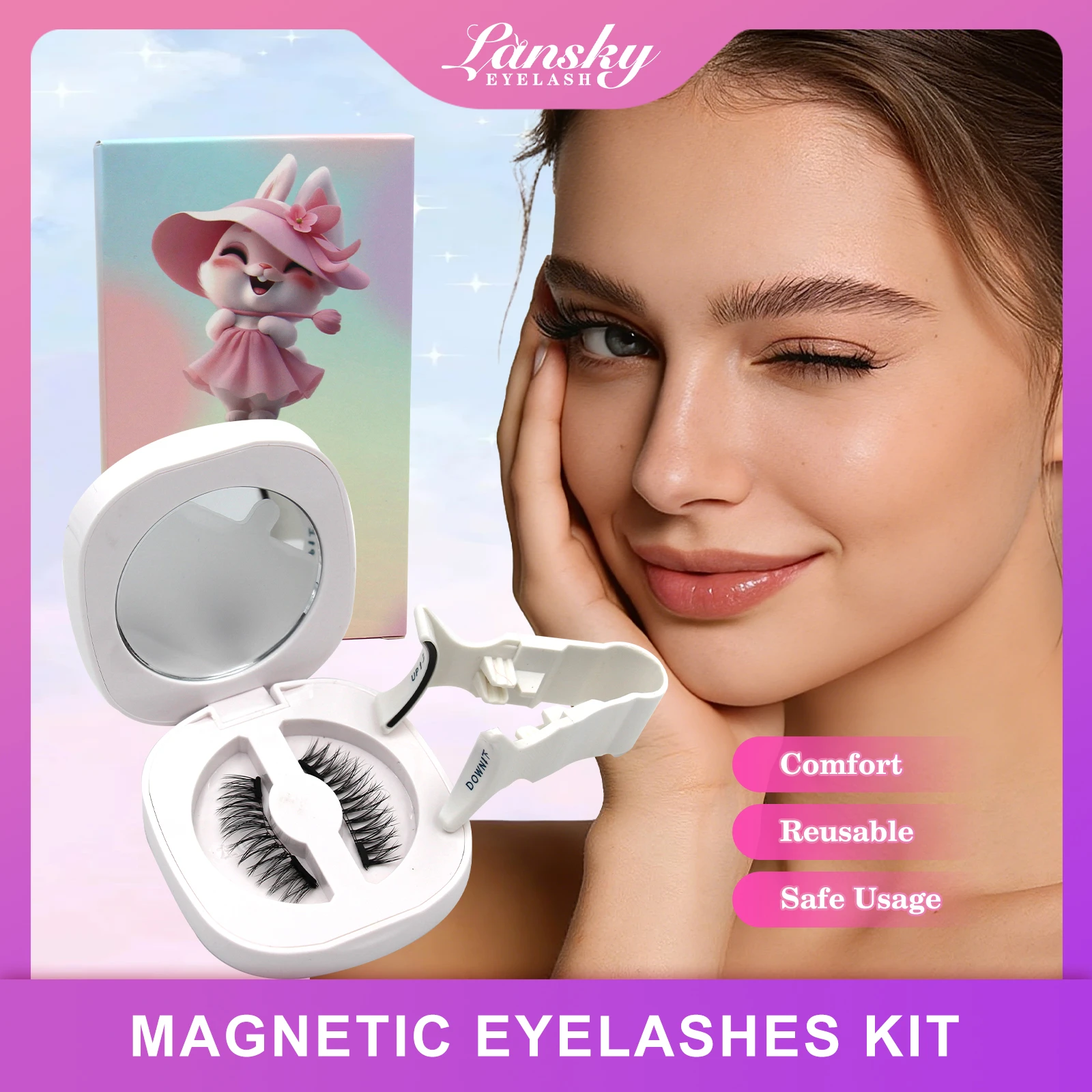 Magnetic eyelashes