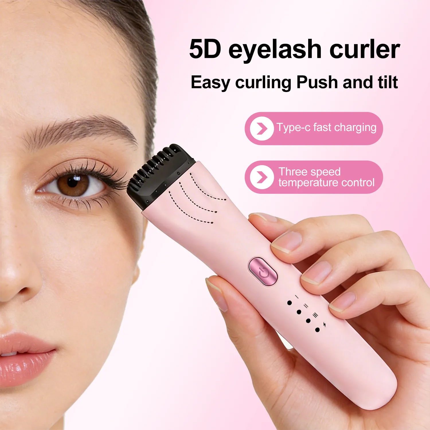 5D Electric Eyelash Curler Set