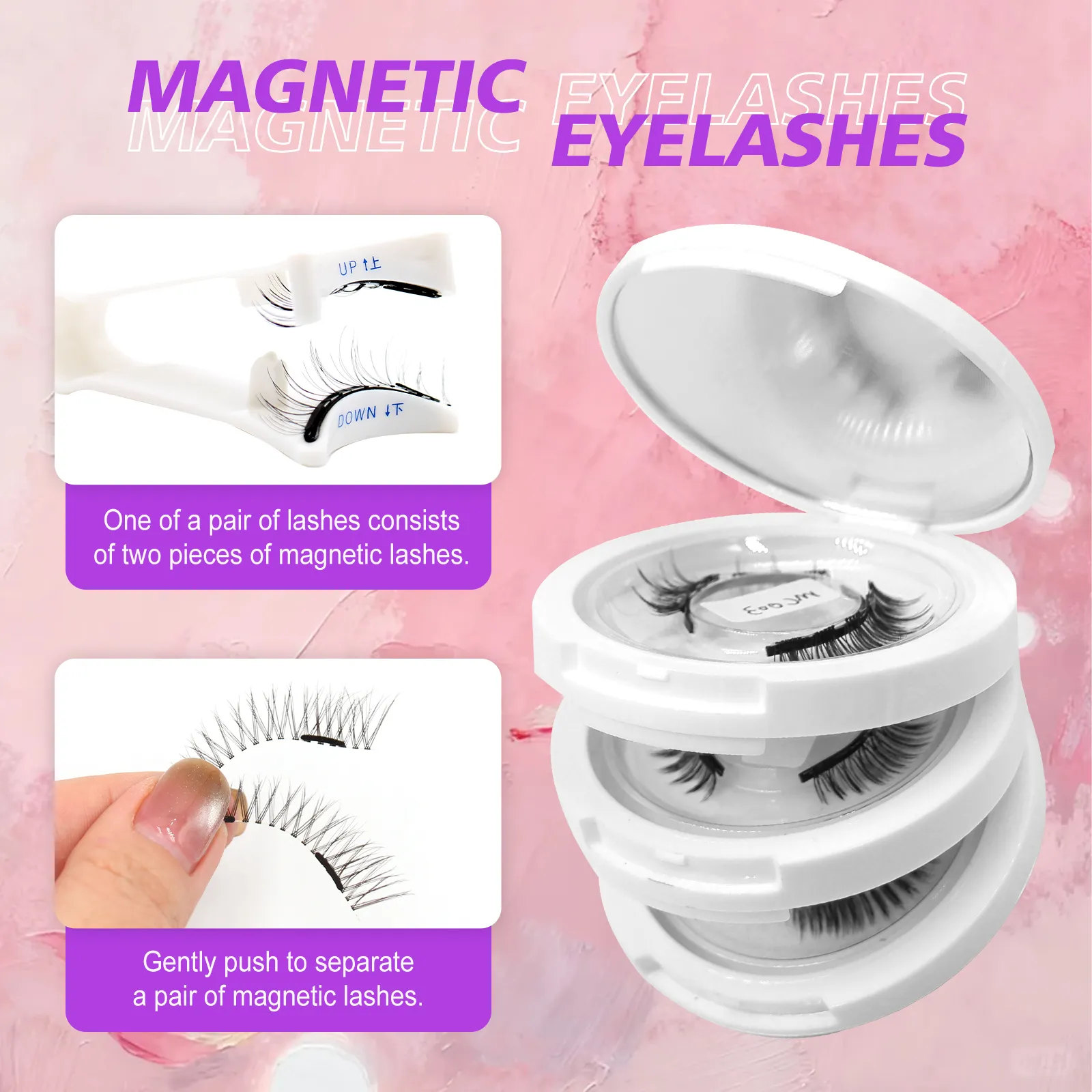 reusable magnetic eyelash kit