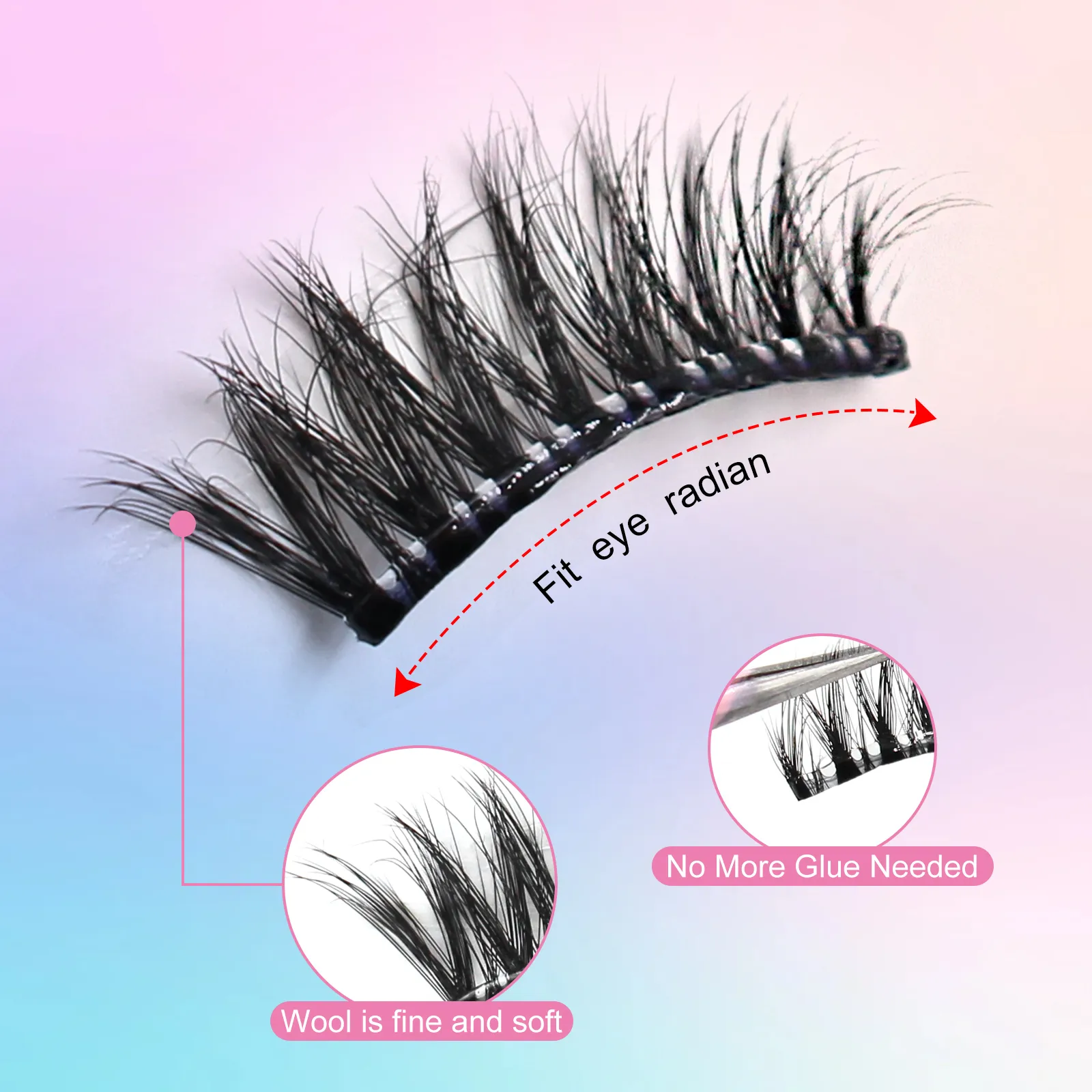 Read More About pre glued eyelashes