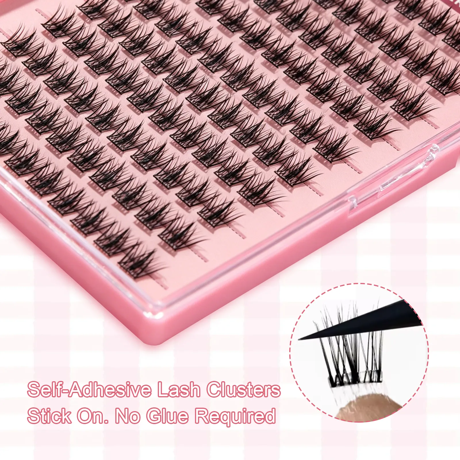 cluster lashes