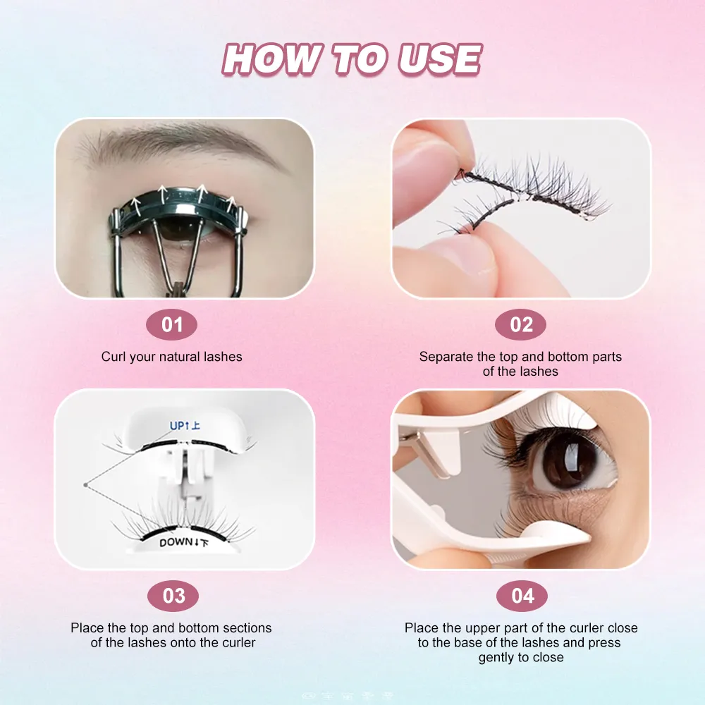 magnetic lashes with applicator