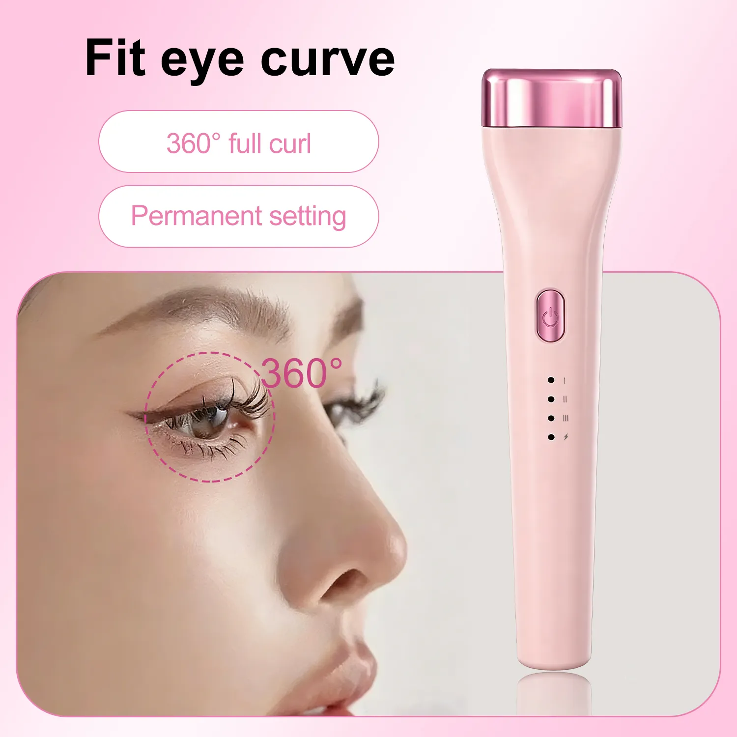 5D Electric Eyelash Curler Set