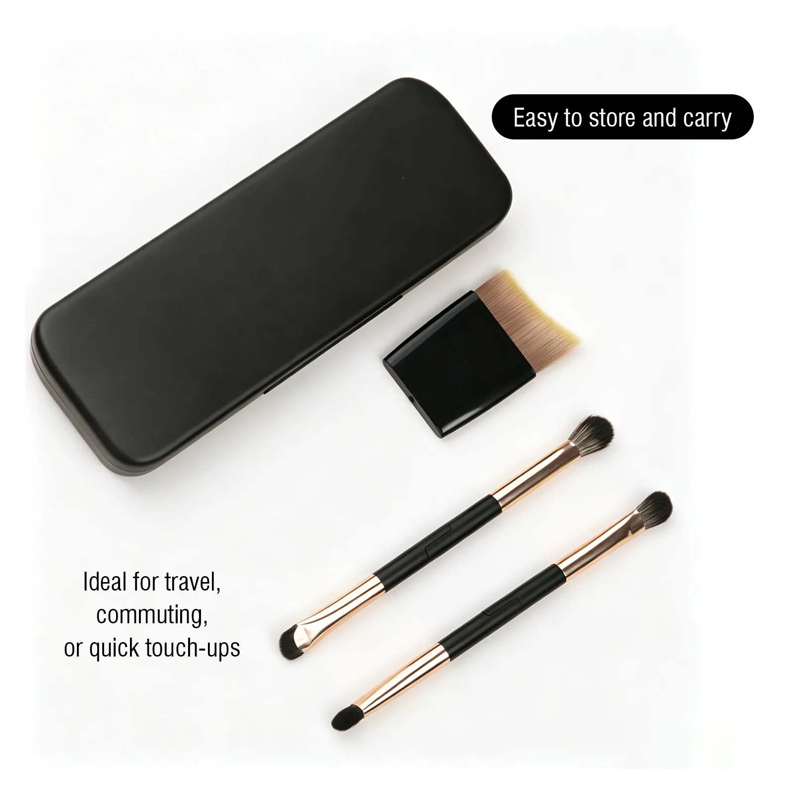 5-in-1 Flip Mirror Brush Set