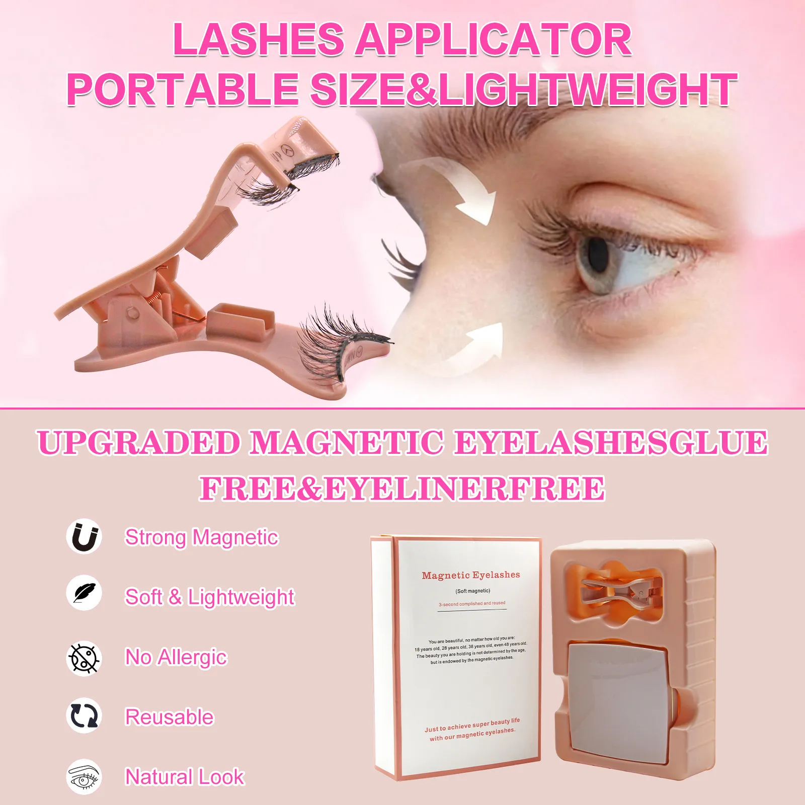 magnetic false eyelashes