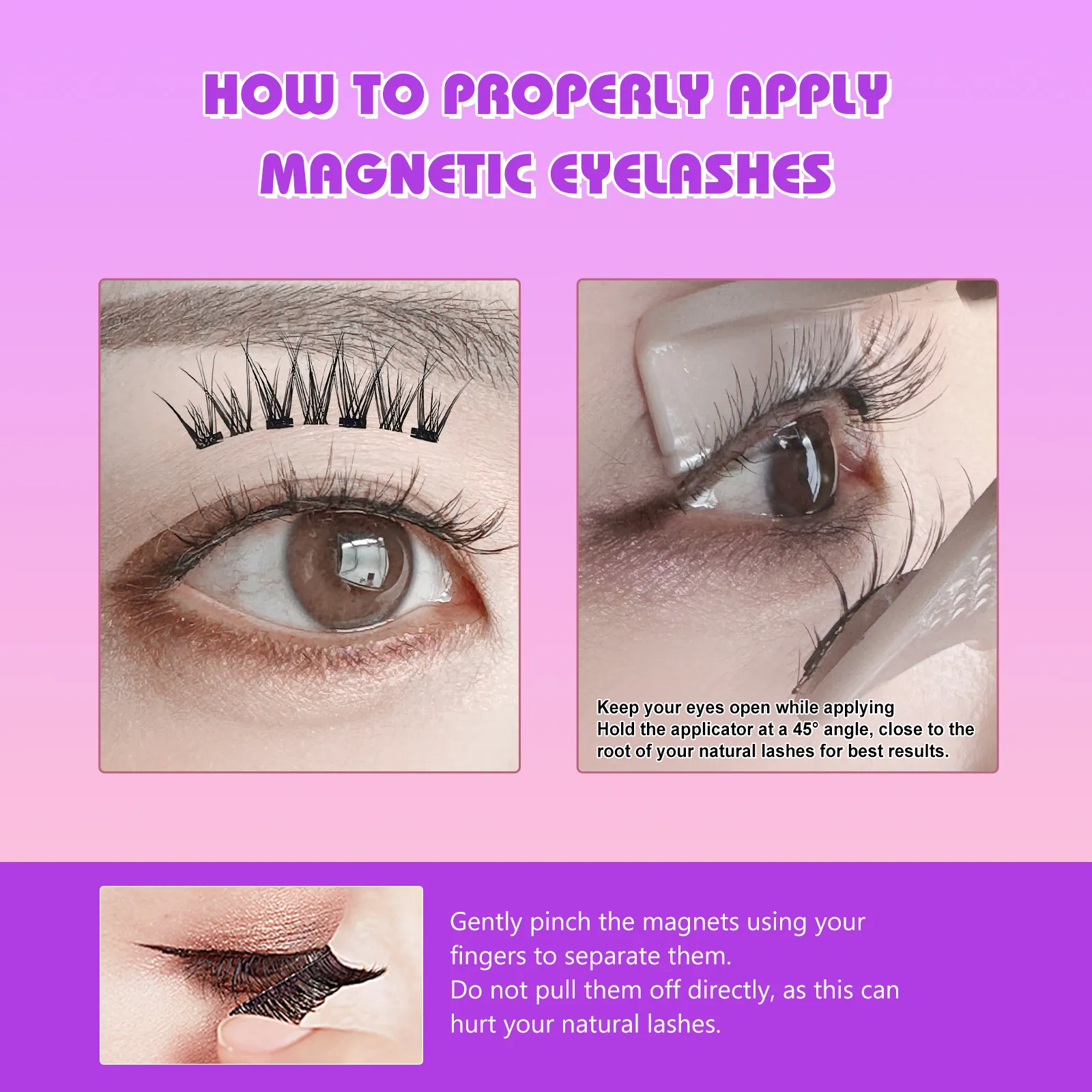 magnetic eyelashes natural look