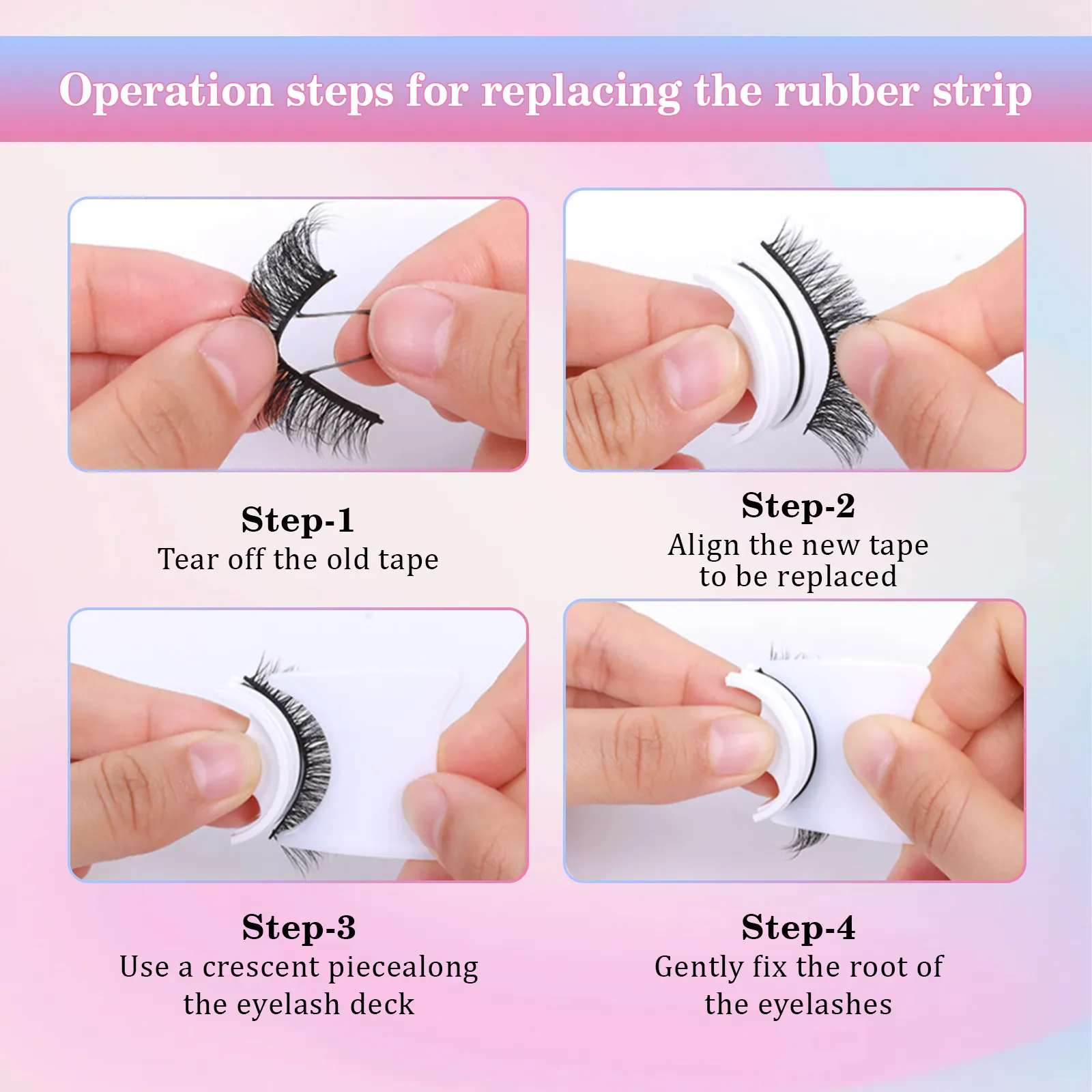 Read More About self stick lashes