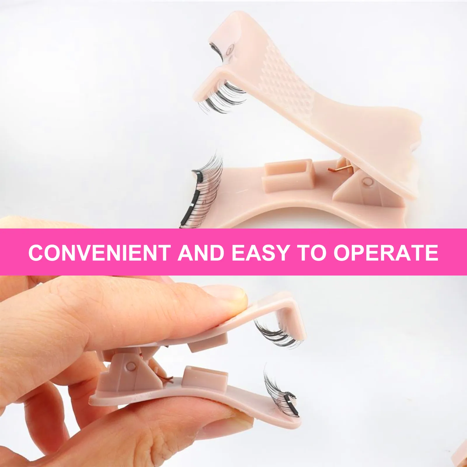 magnetic eyelashes with applicator