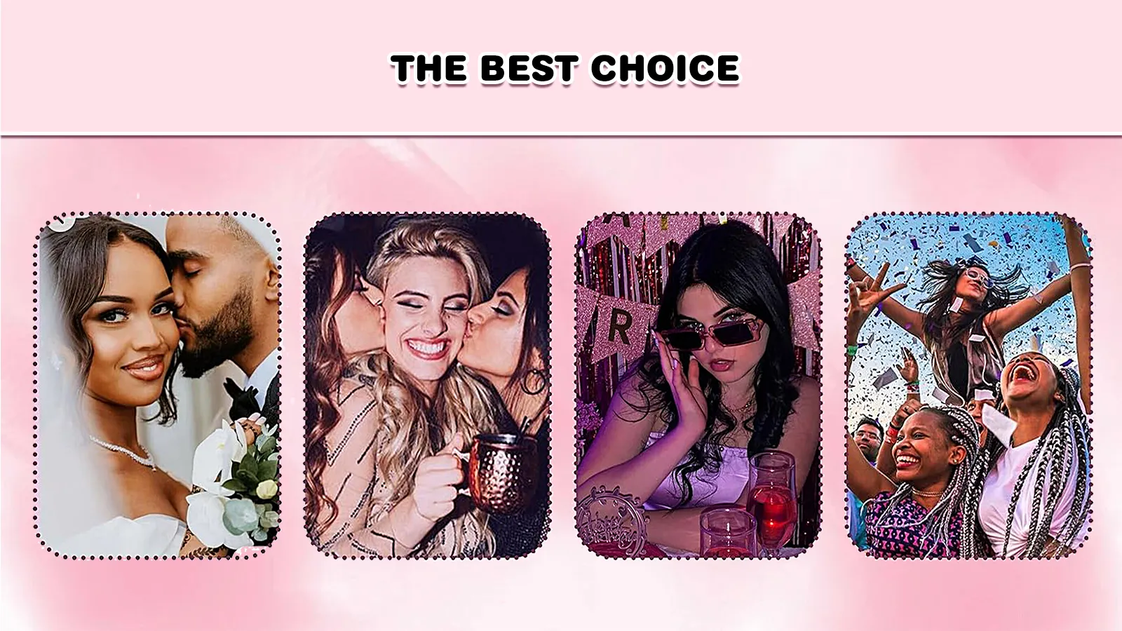 false lashes with clear band