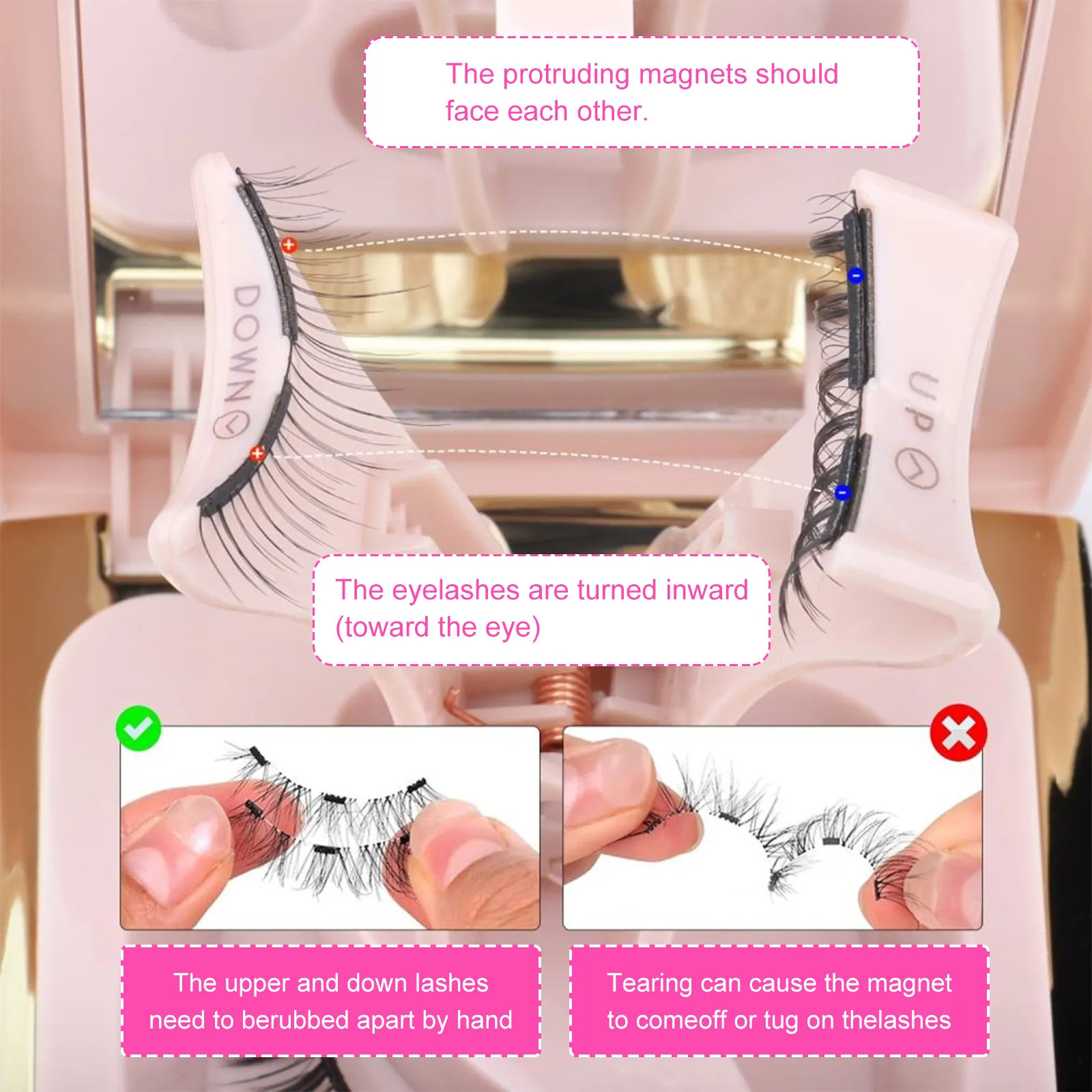 magnetic false eyelashes