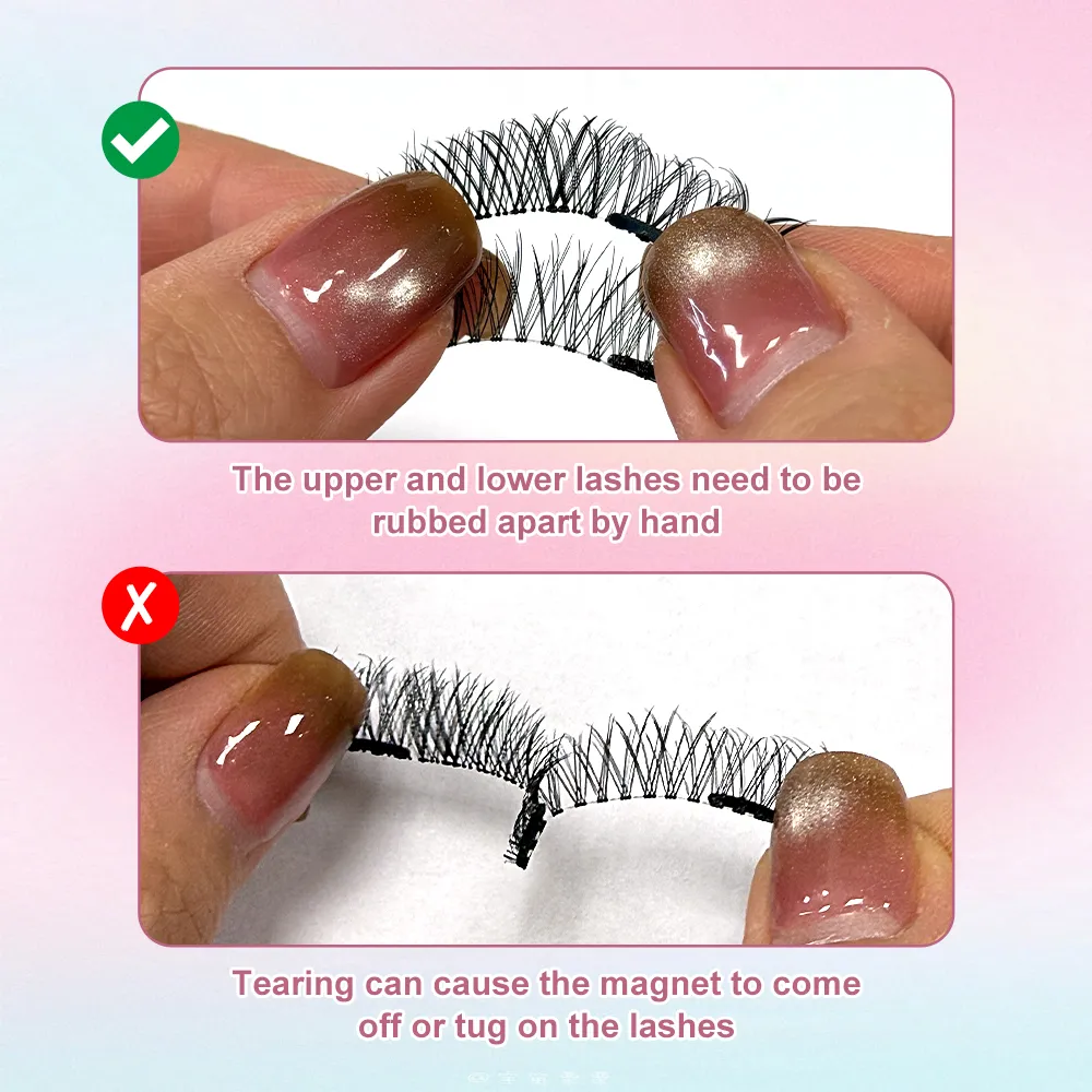 magnetic lashes with applicator