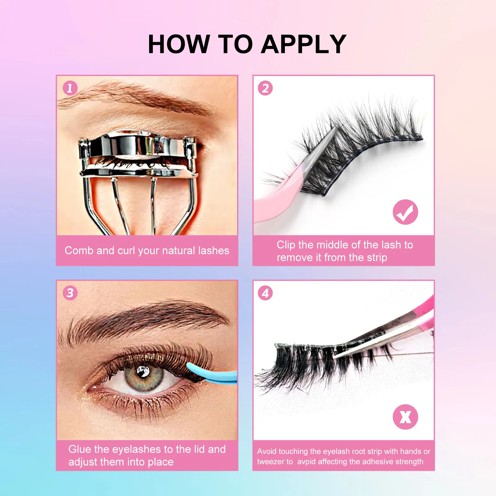 Read More About pre glued eyelashes