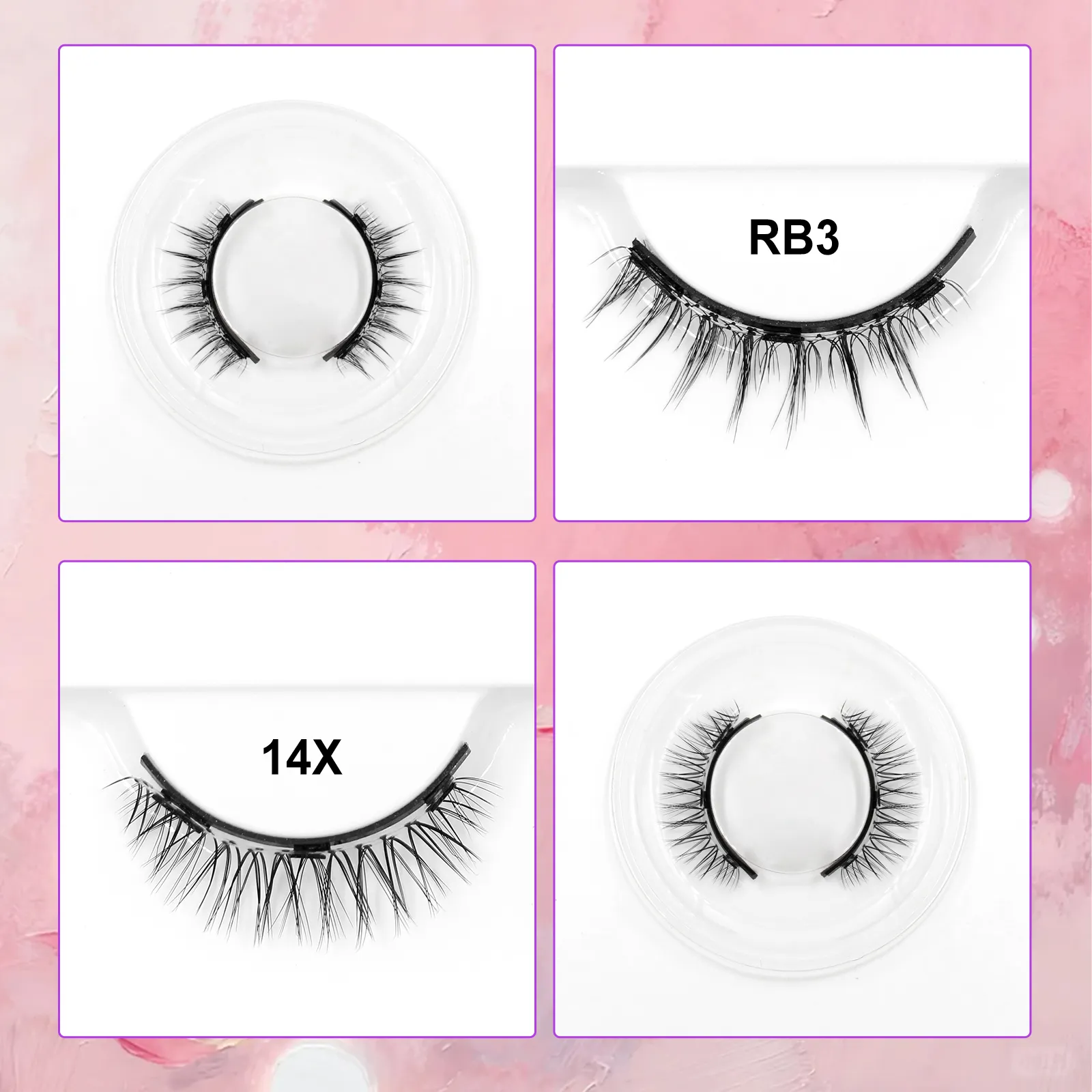 reusable magnetic eyelash kit