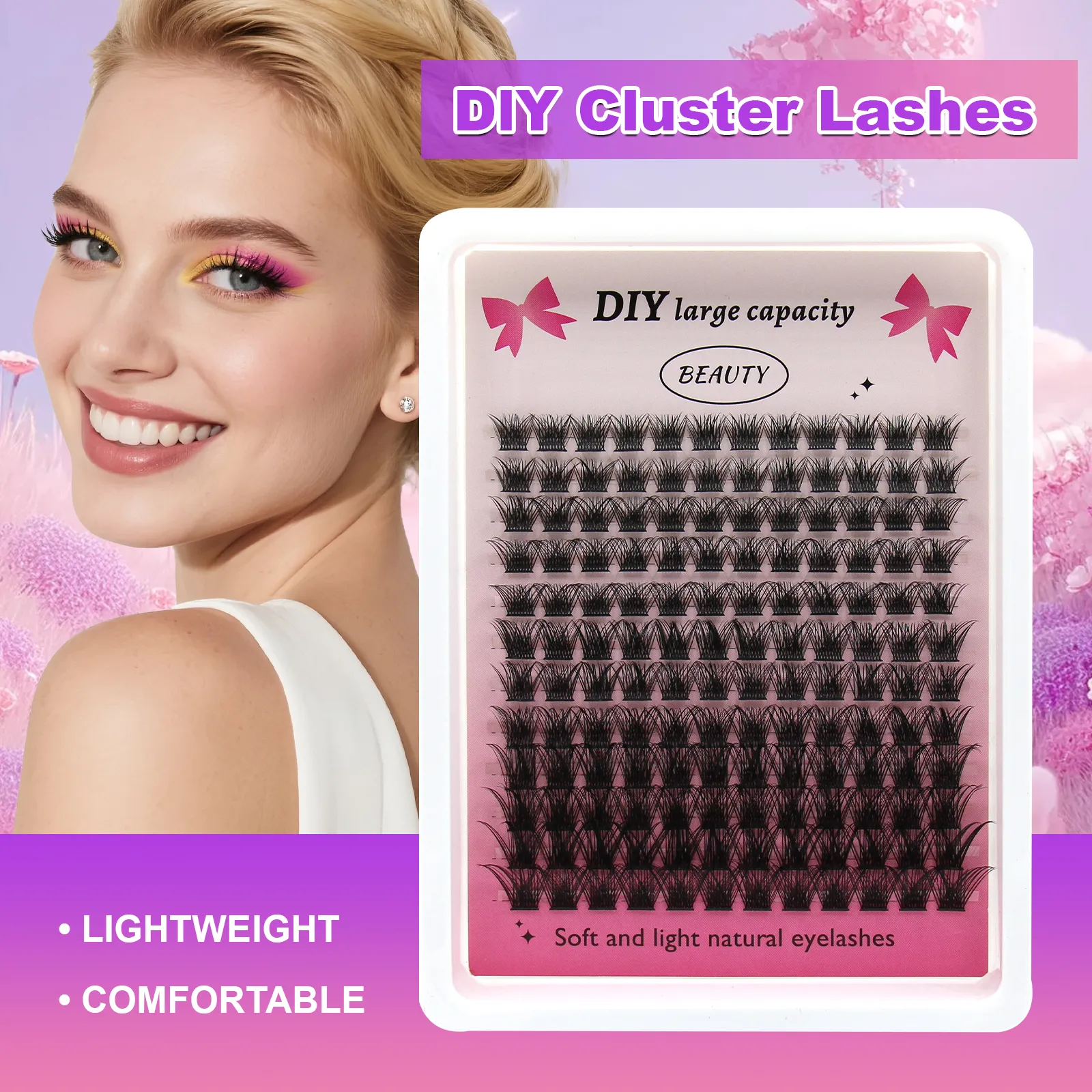 cluster eyelash extensions