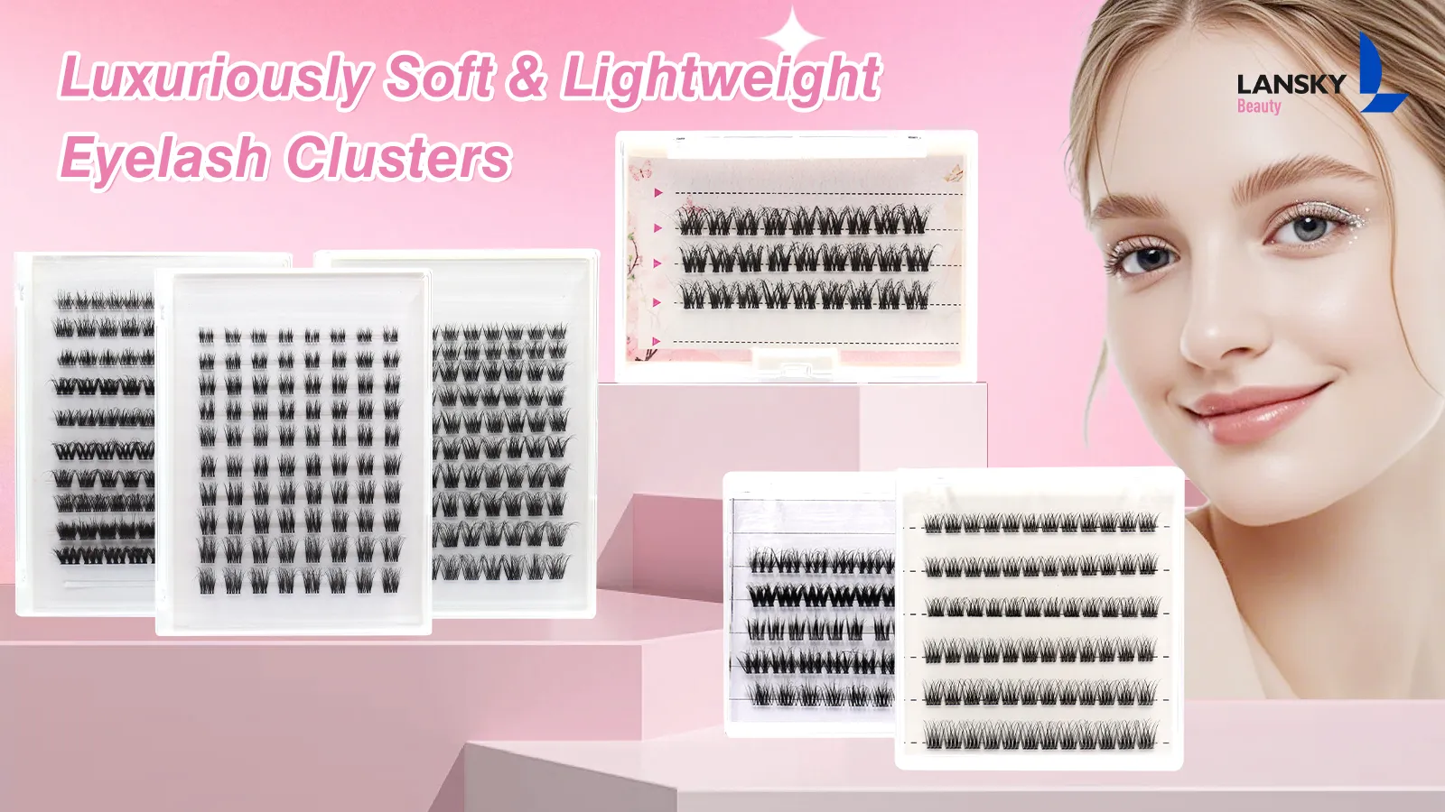 eyelash clusters