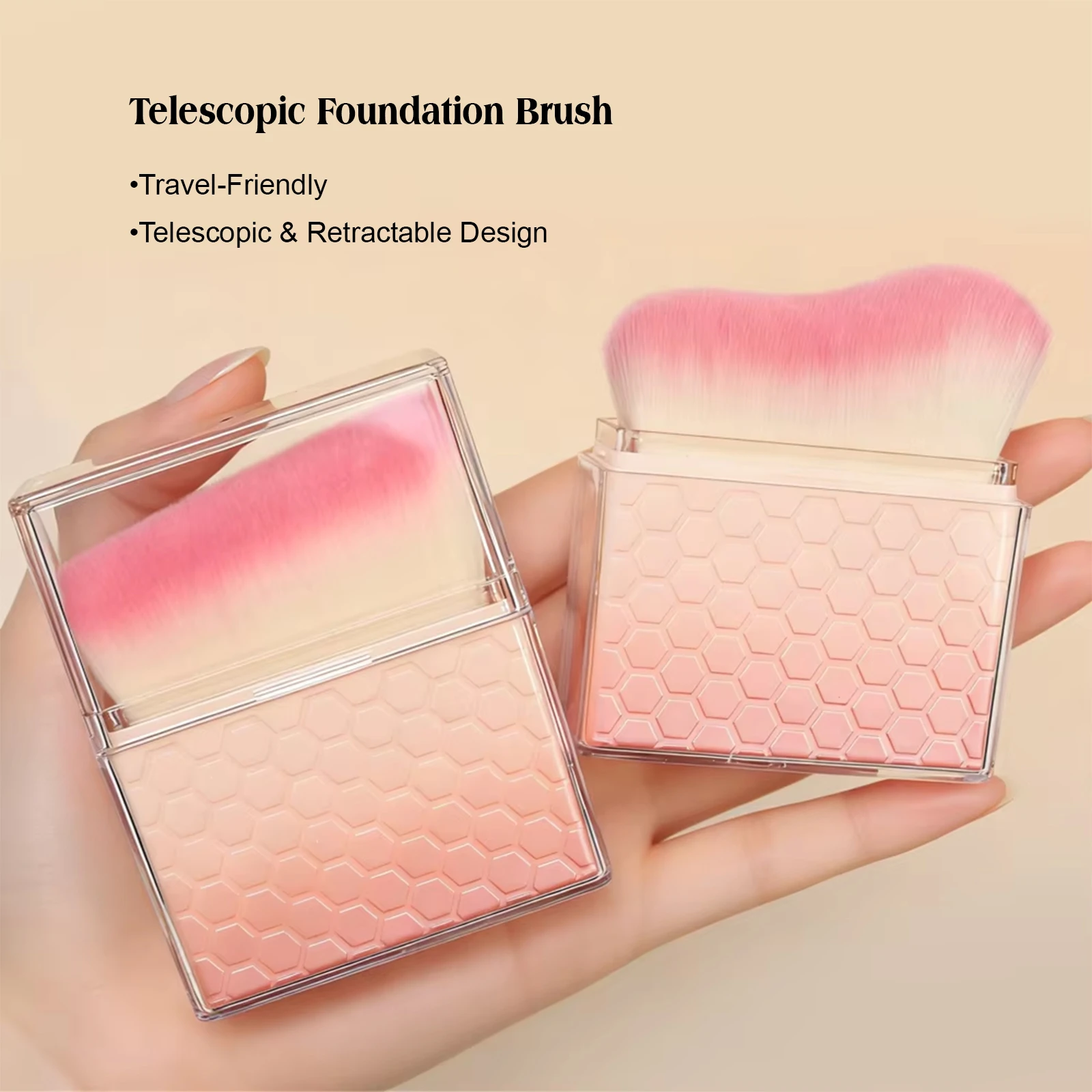 Telescopic Foundation Brush