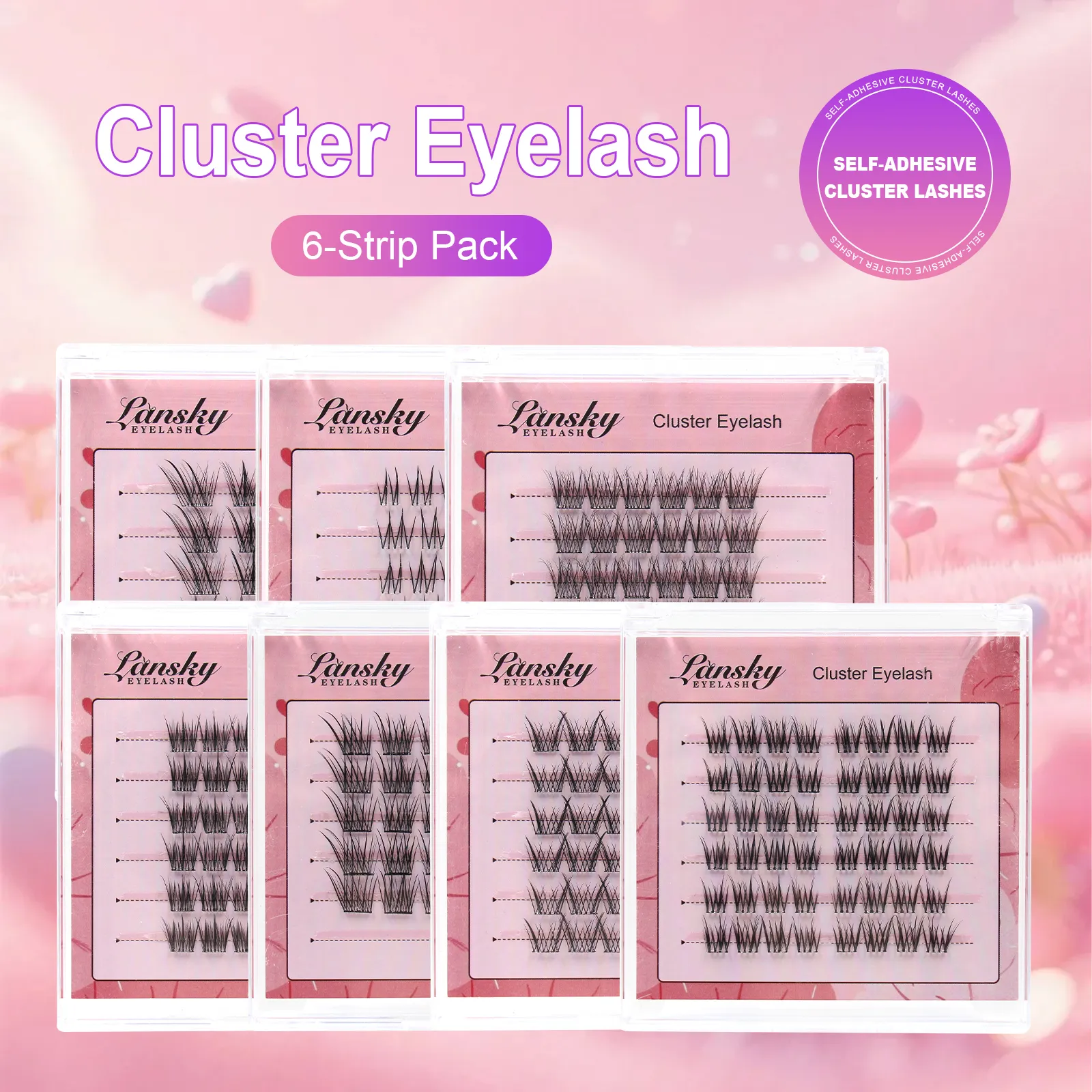 cluster eyelashes