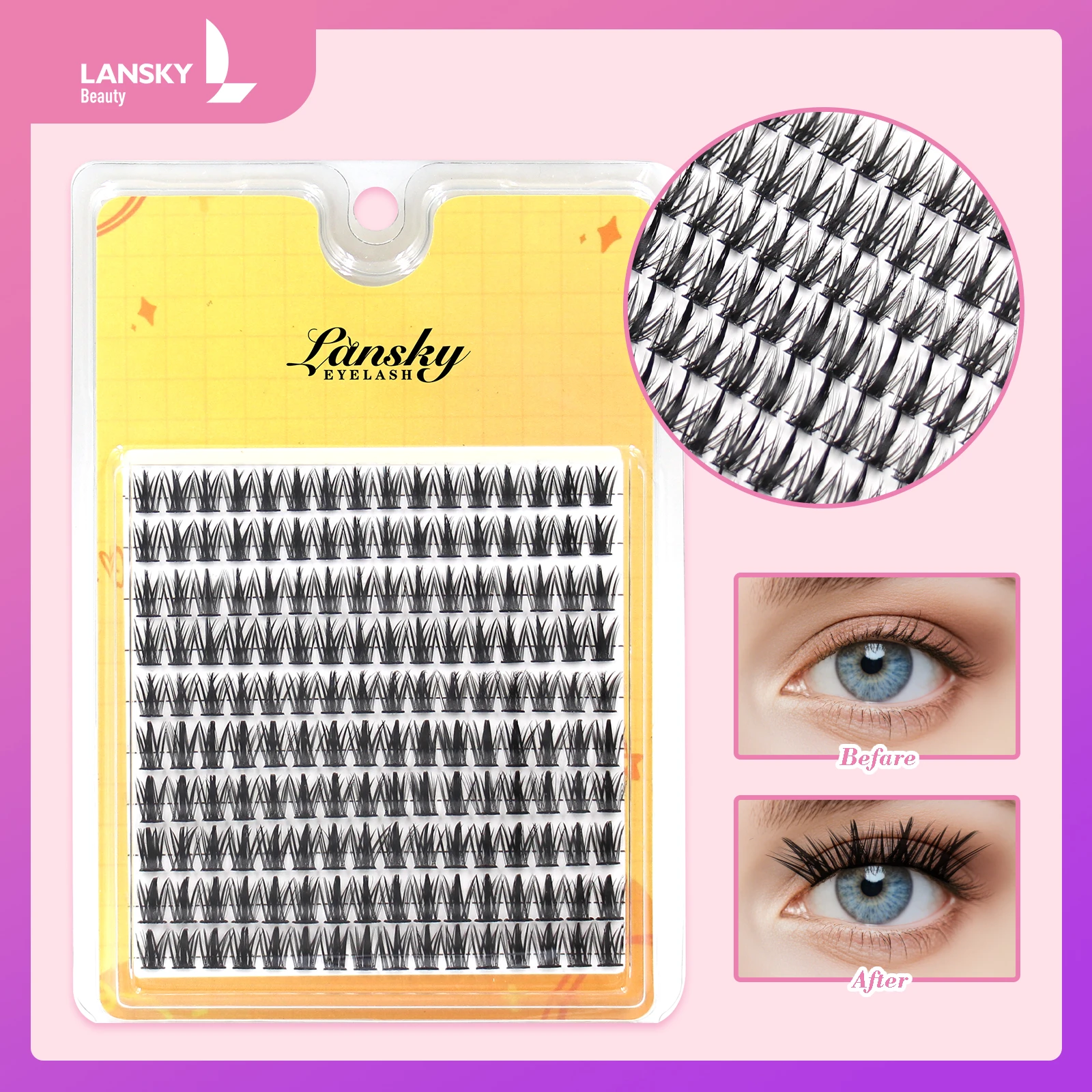 Cluster Lashes Dramatic And Effortless
