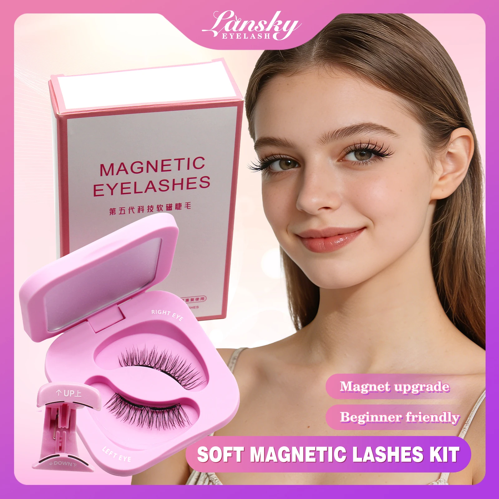 Magnetic lash kit