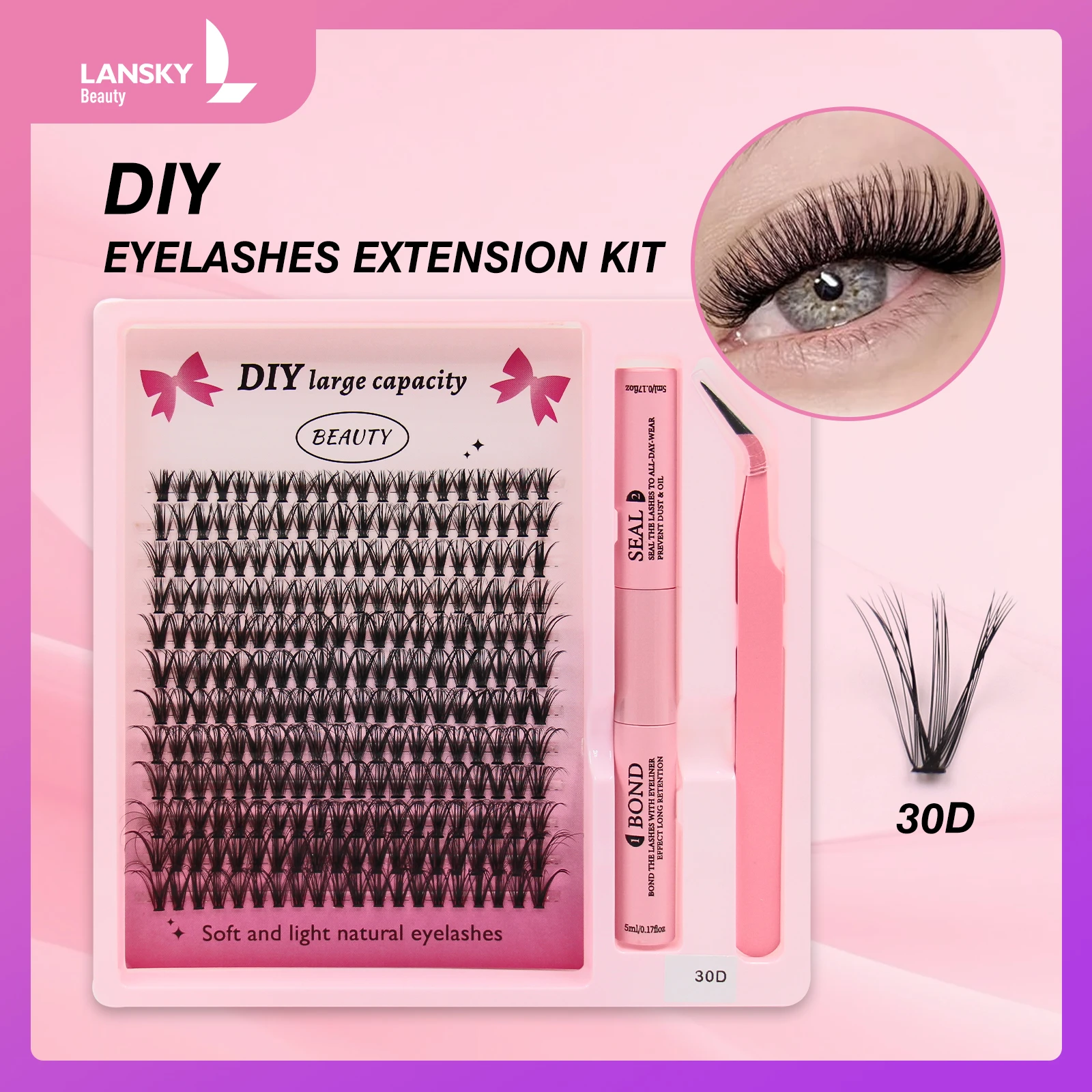 Eyelash Cluster Kit