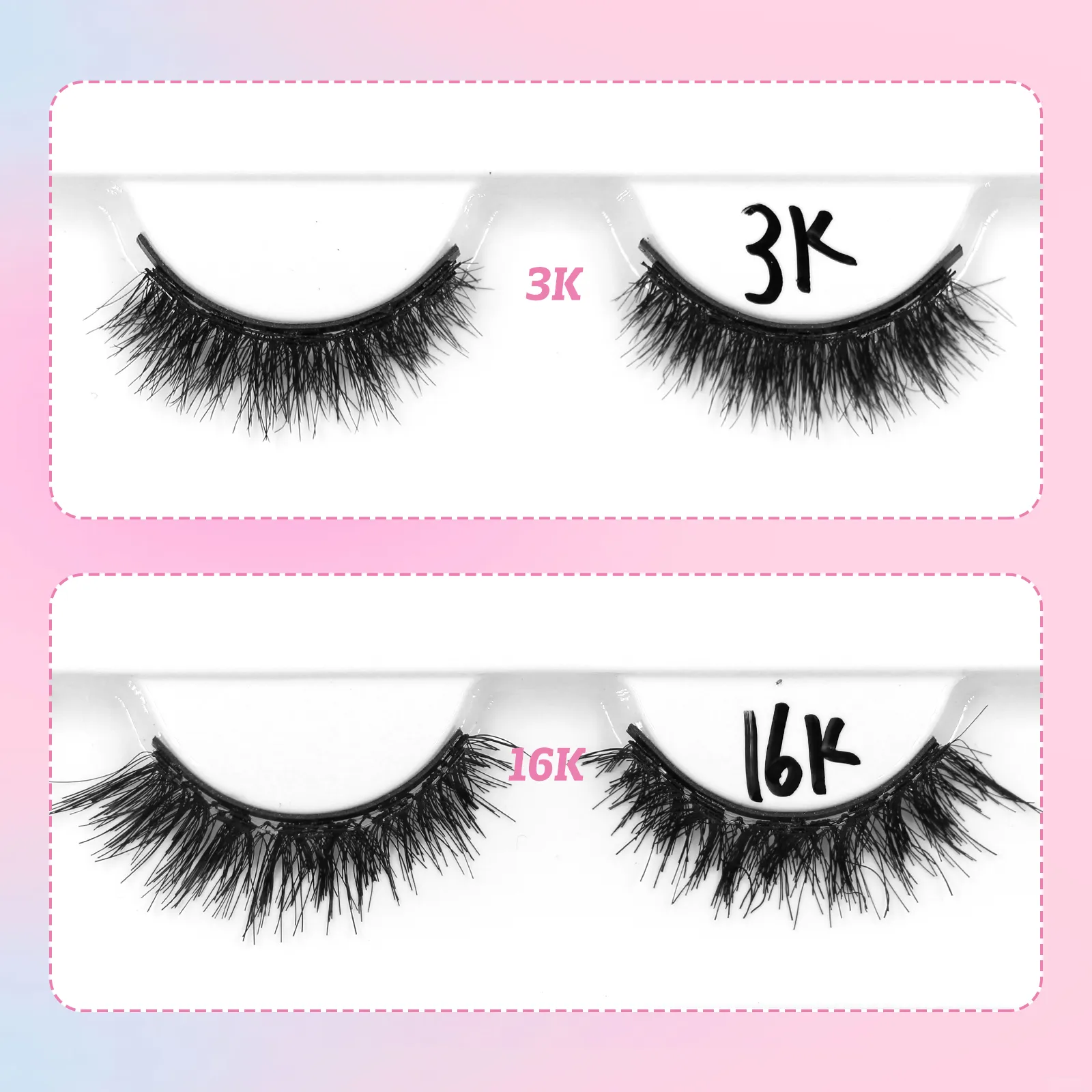 magnetic eyelashes with applicator