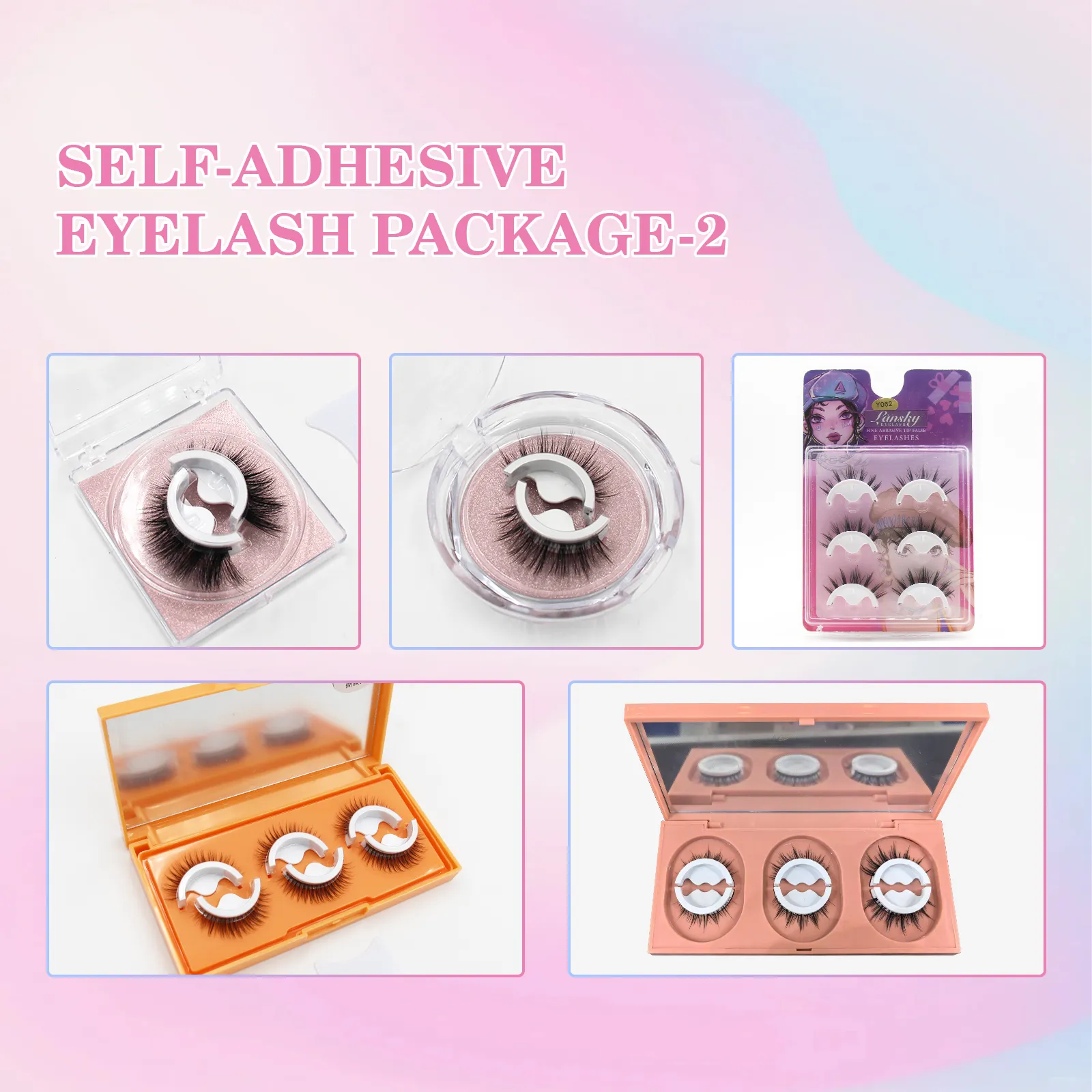 Read More About self adhesive lashes no glue
