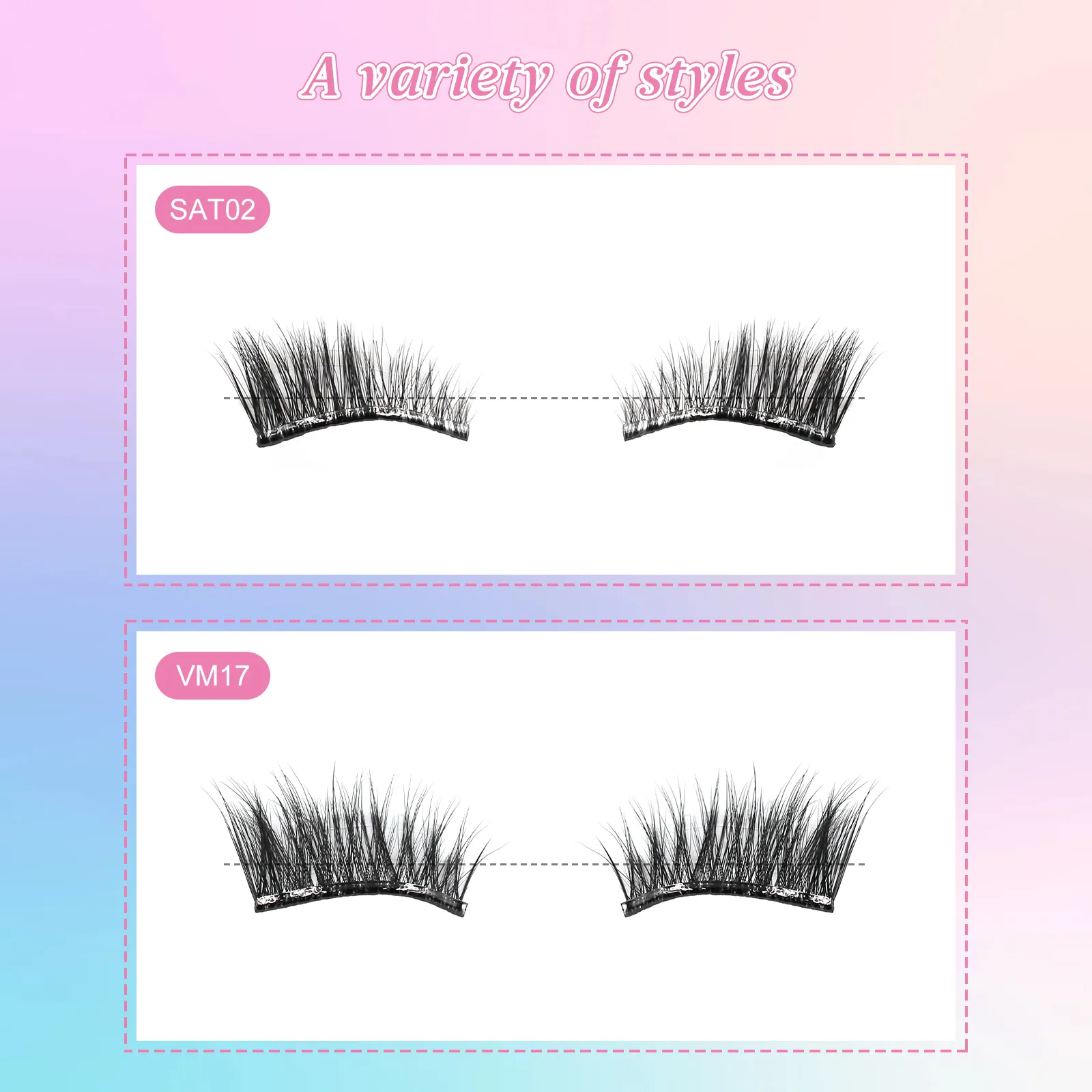 Read More About self adhesive false lashes