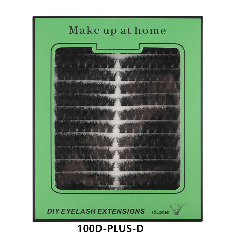 DIY Lash Clusters, 30D-100D C/D Curl