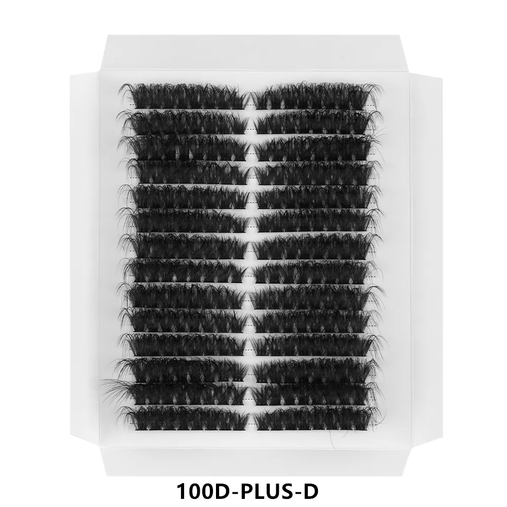 DIY Lash Clusters, 30D-100D C/D Curl