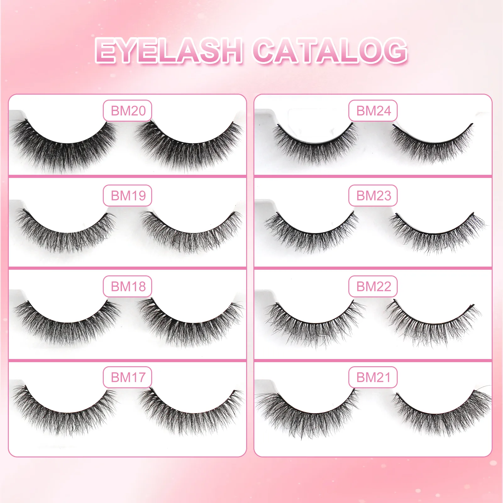 3d faux mink eyelashes
