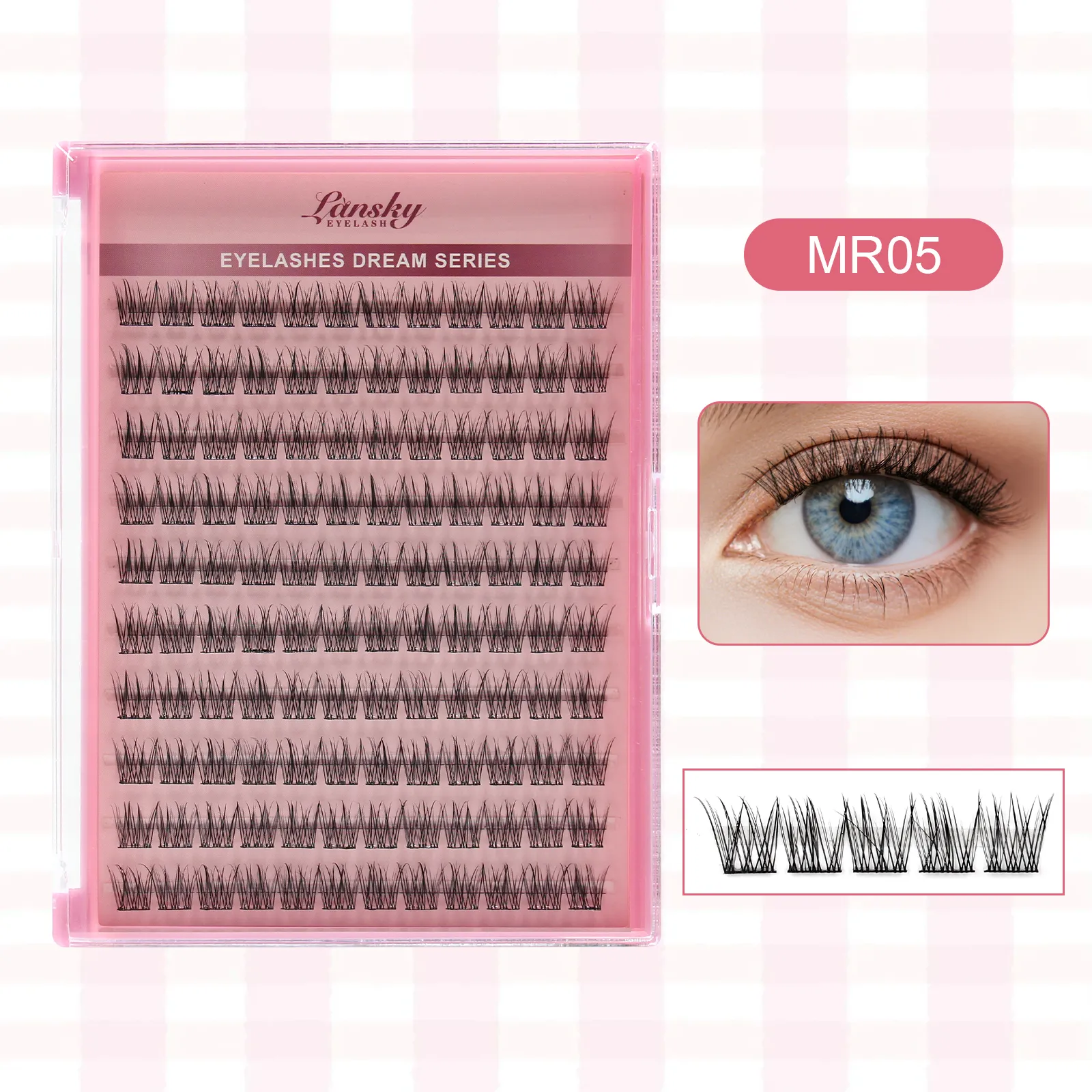 cluster lashes