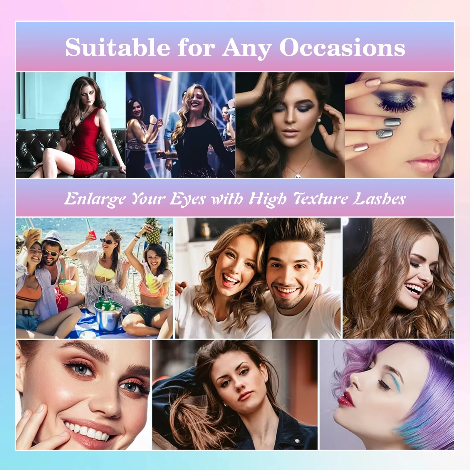 reusable eyelashes no glue