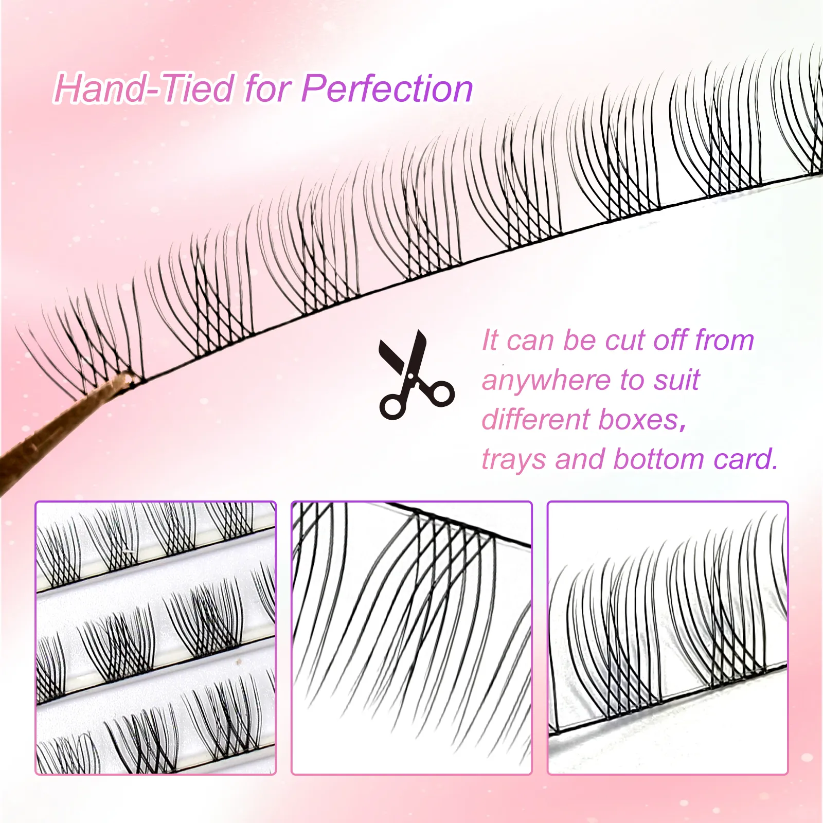 fluffy cluster lashes