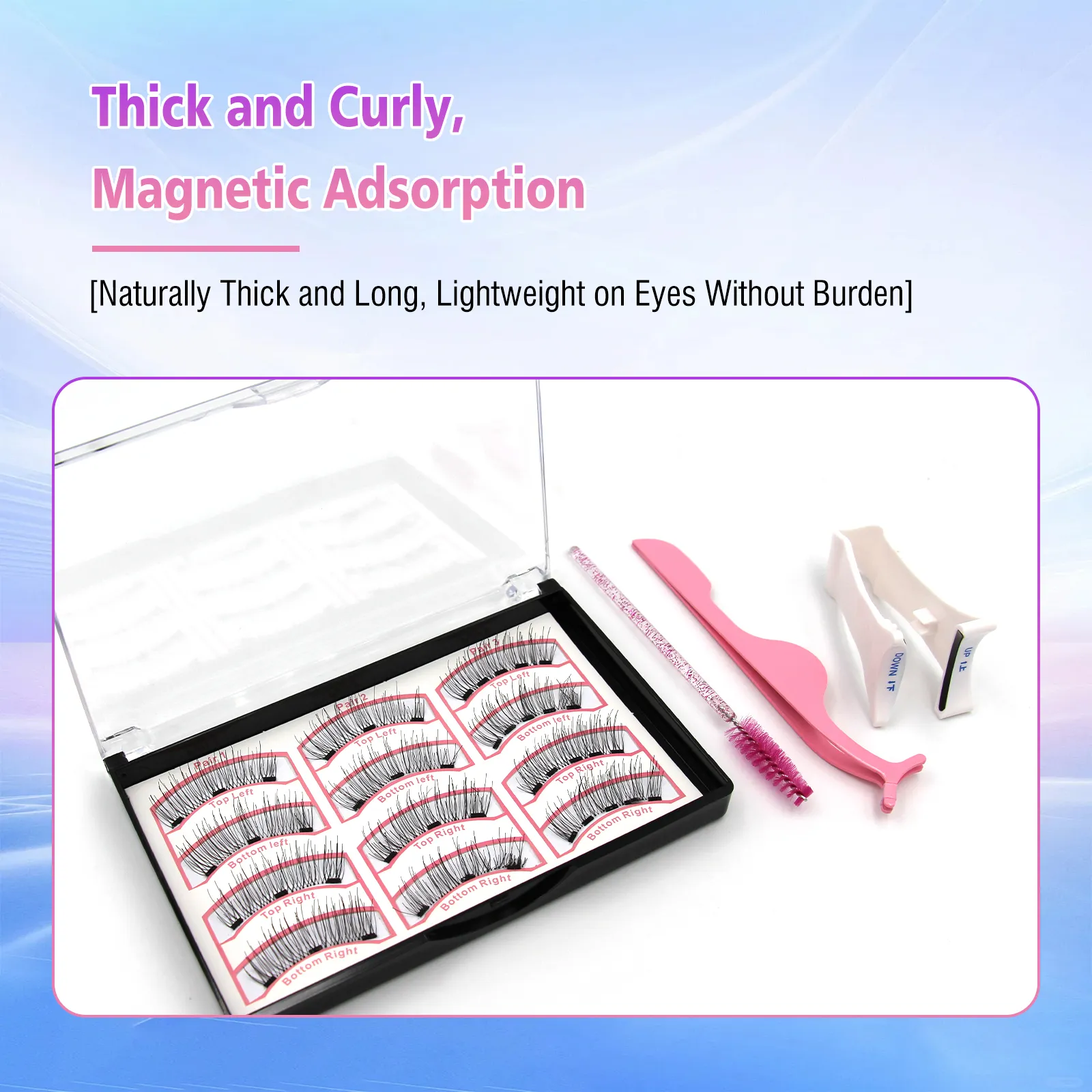 soft magnetic eyelashes