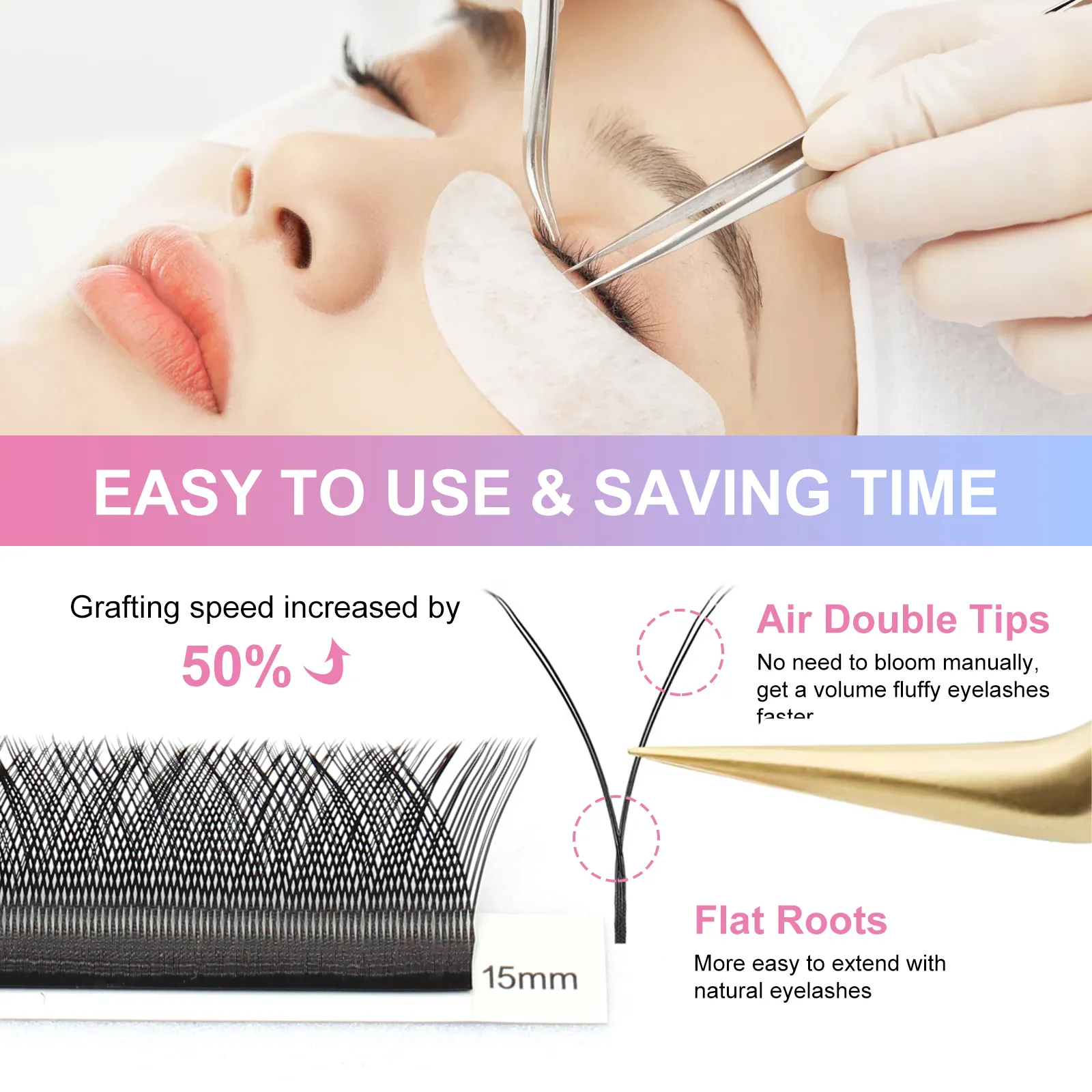 single eyelash extensions