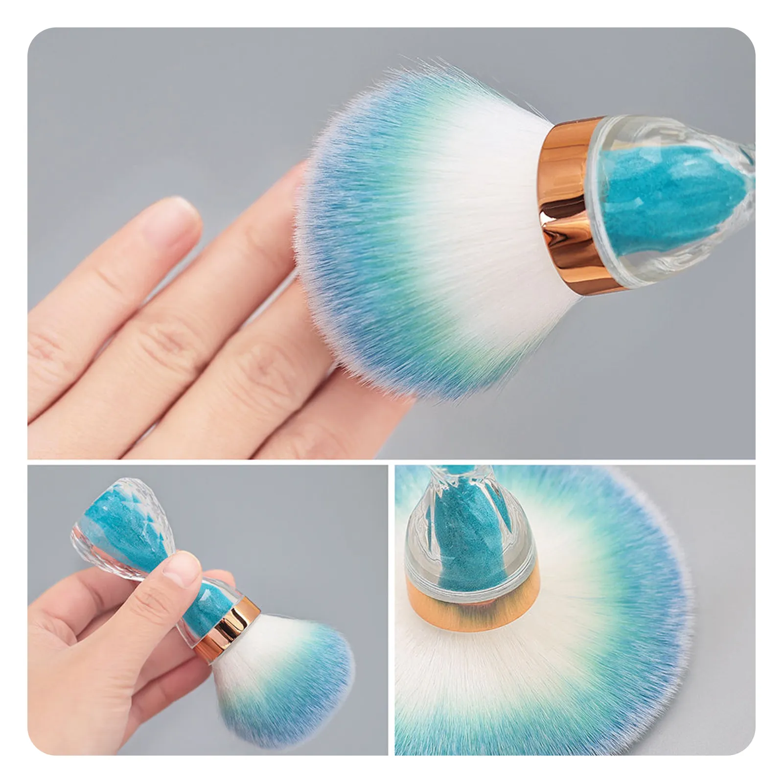 Sand Filter Slim Waist Powder Brush