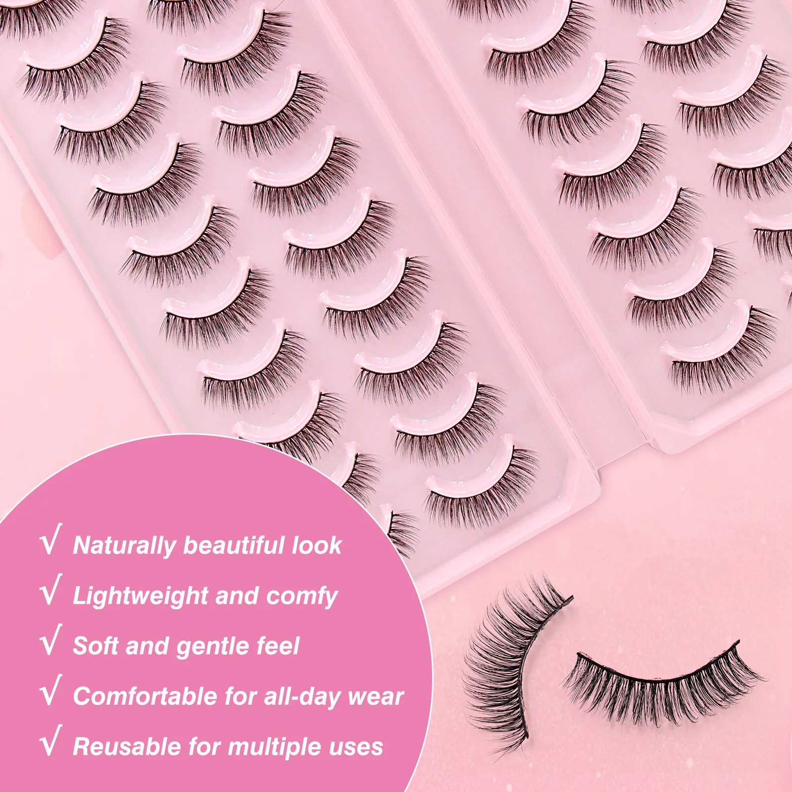 Read More About dramatic fake lashes