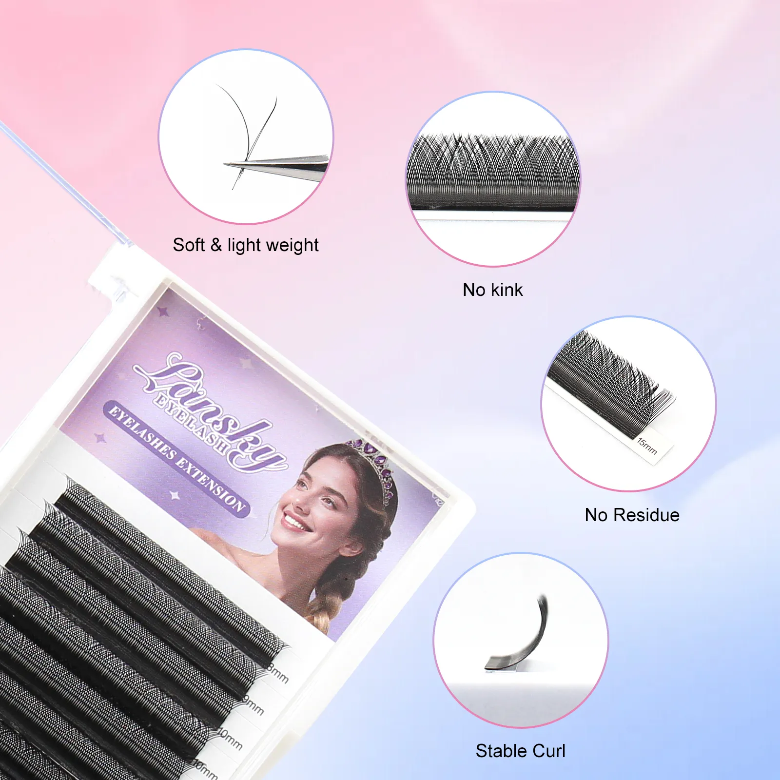 single lash extensions