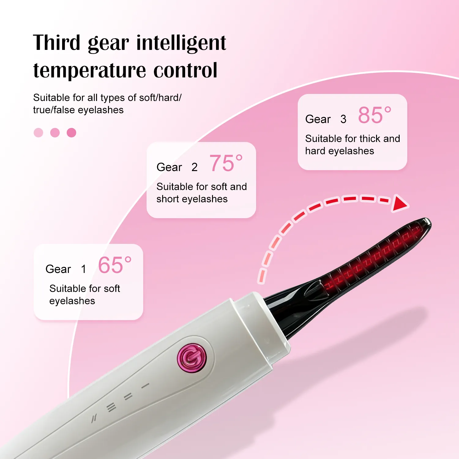 Electric Eyelash Curler – Instant Heat, Long-Lasting Curl
