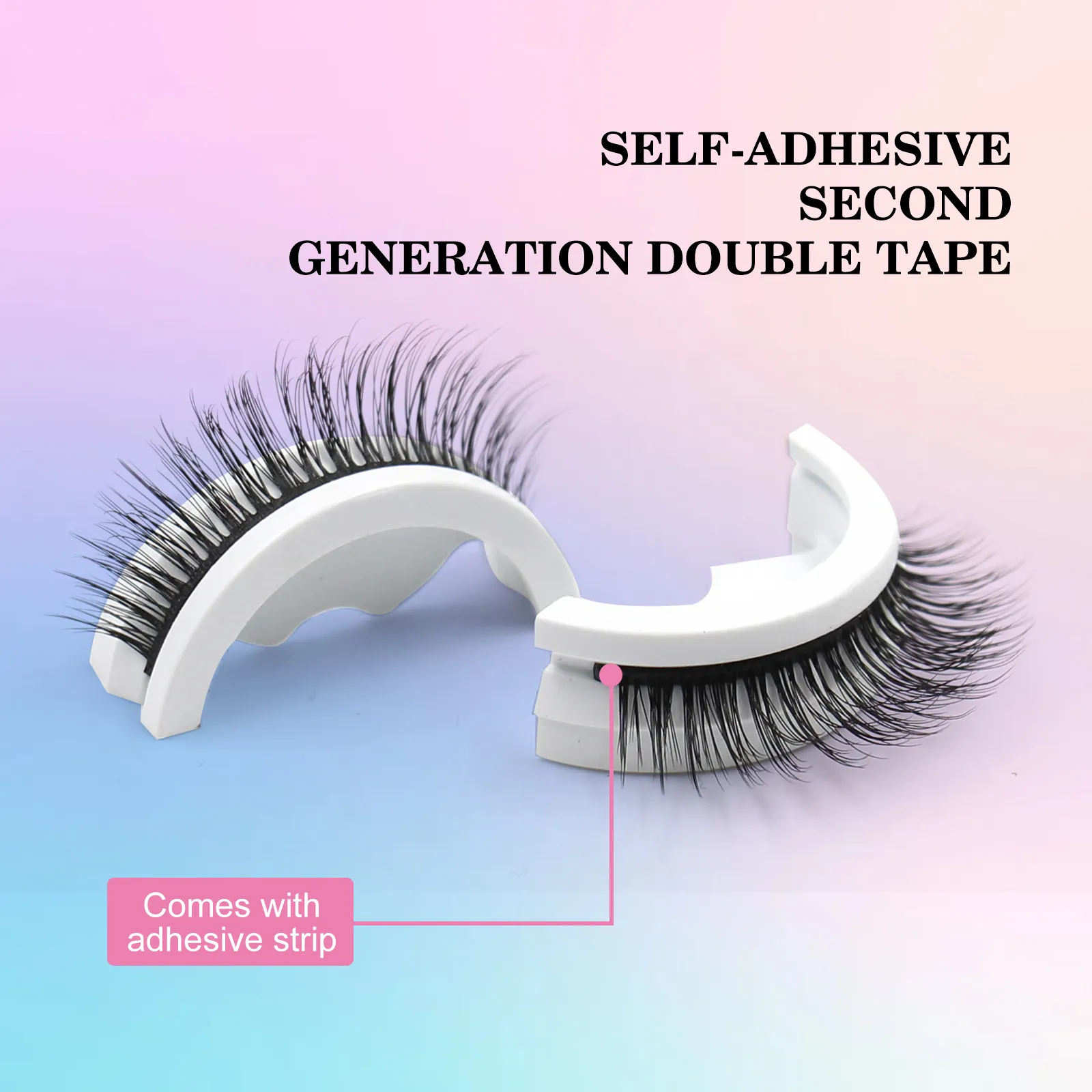 self stick eyelashes