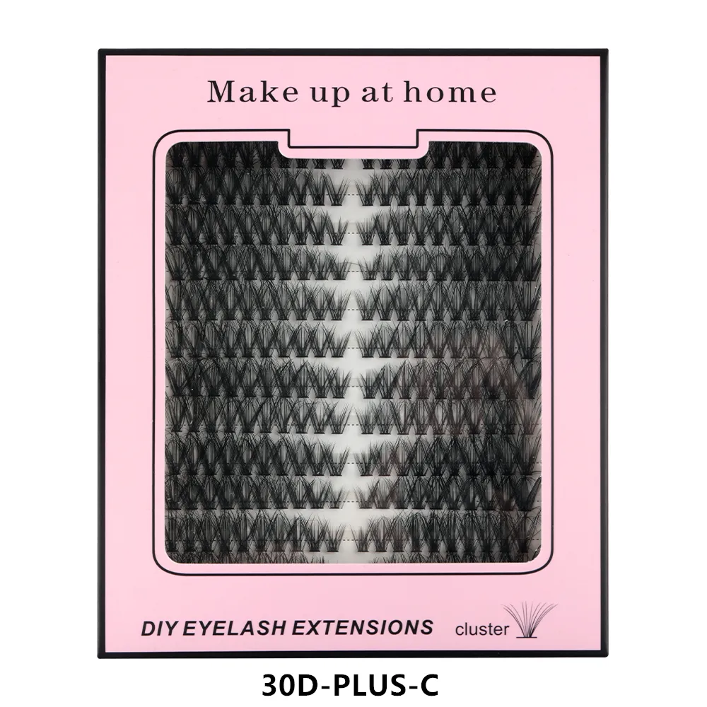 DIY Lash Clusters, 30D-100D C/D Curl