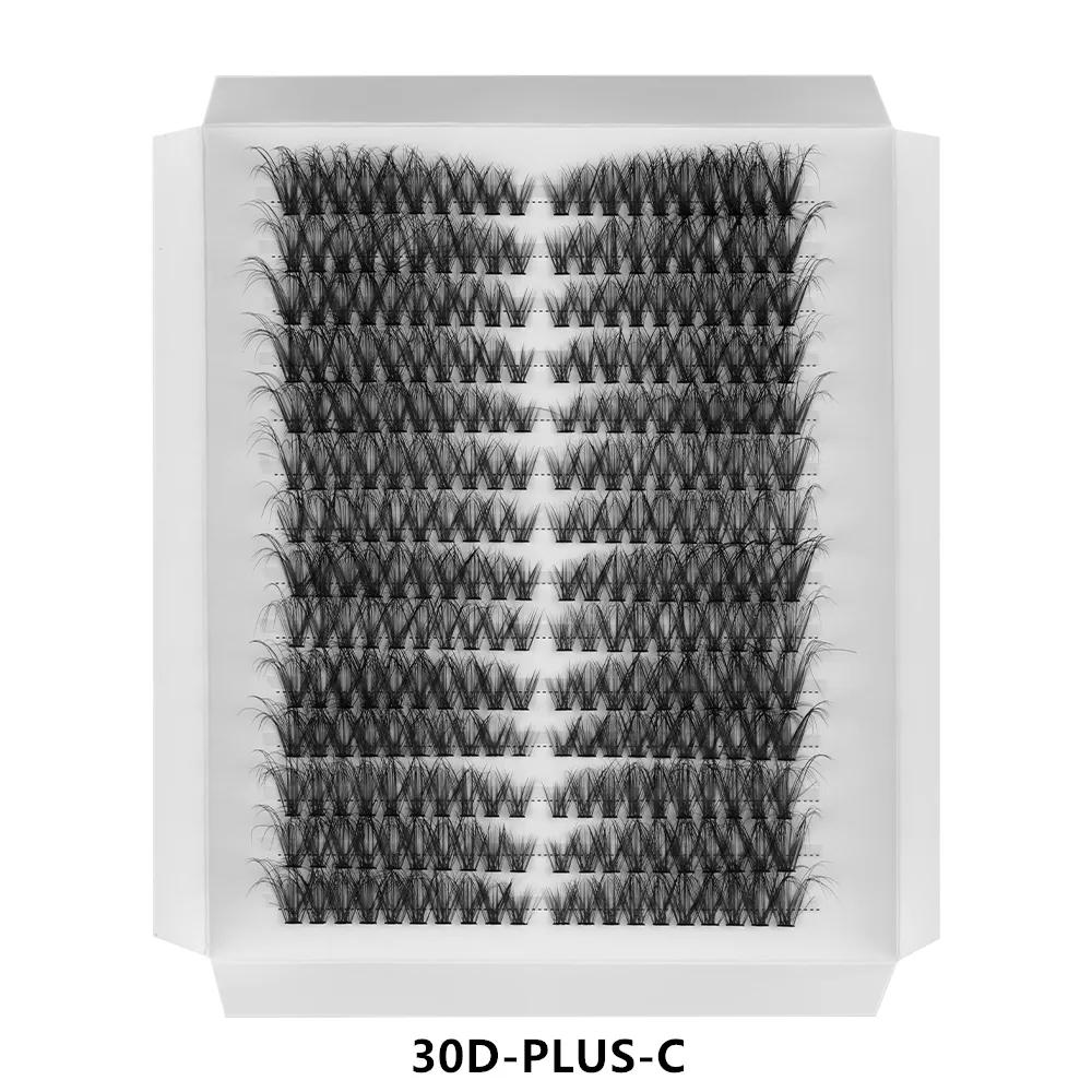 DIY Lash Clusters, 30D-100D C/D Curl